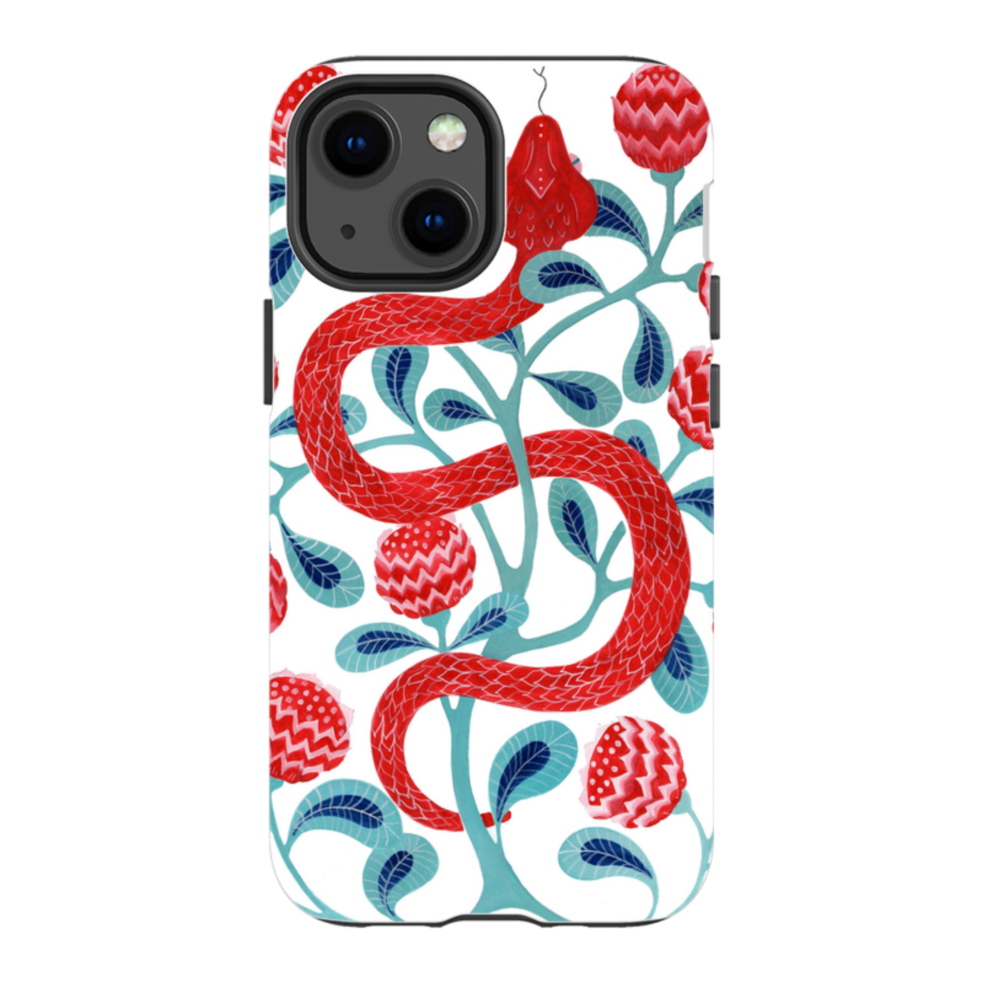 iPhone Tough Case - Redsnake By Bex Parkin