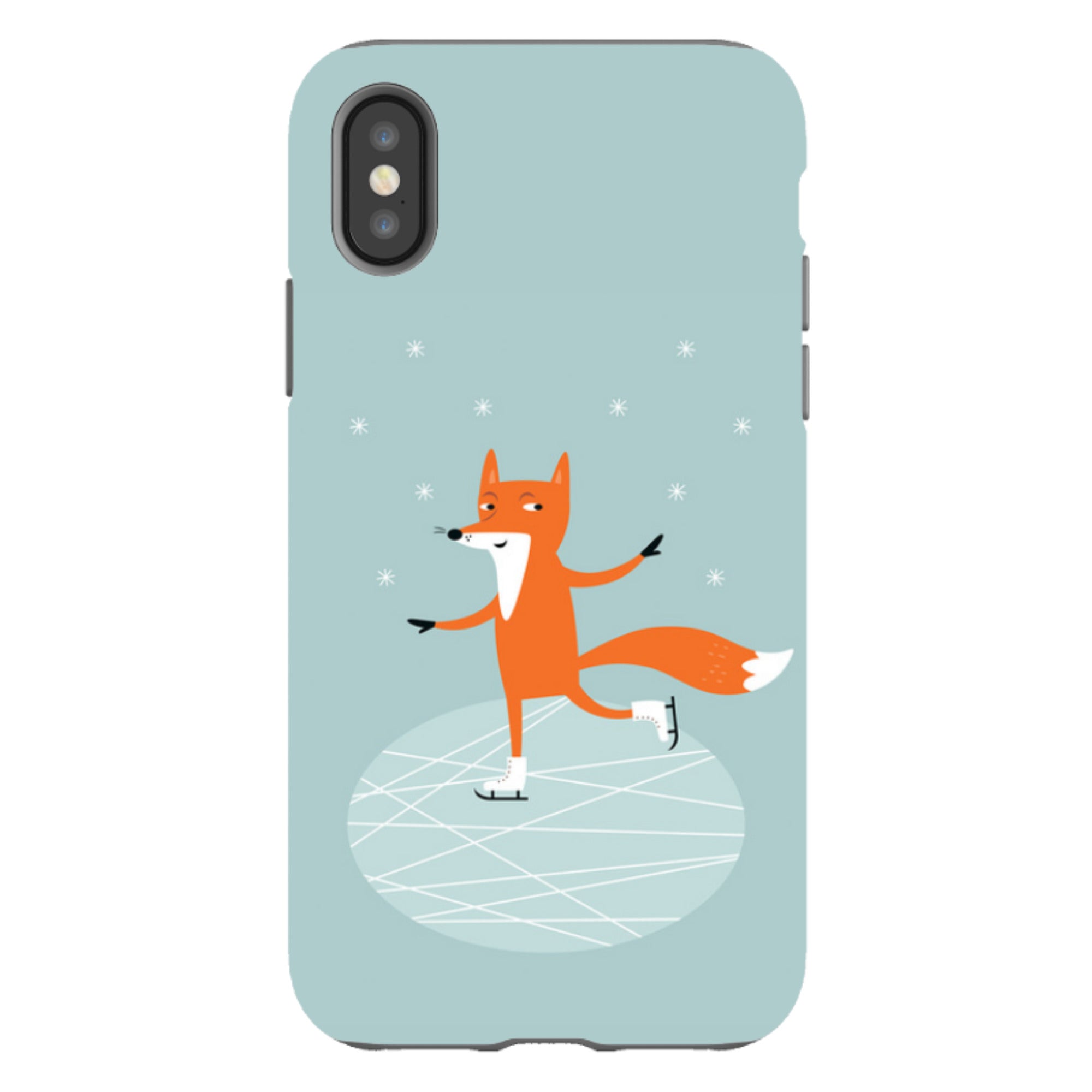 iPhone Tough Case - Icy Foxy
