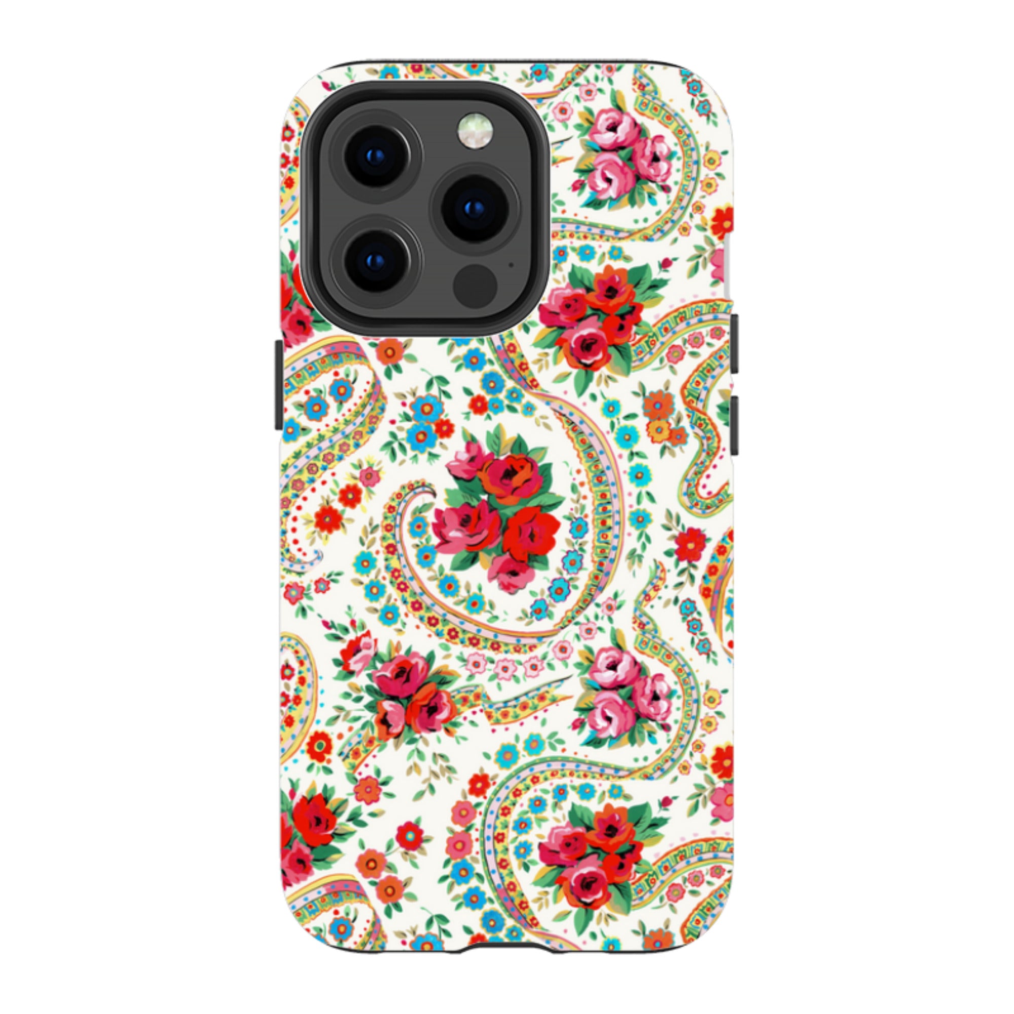 iPhone Tough Case - Ribbons & Roses By Sarah Campbell