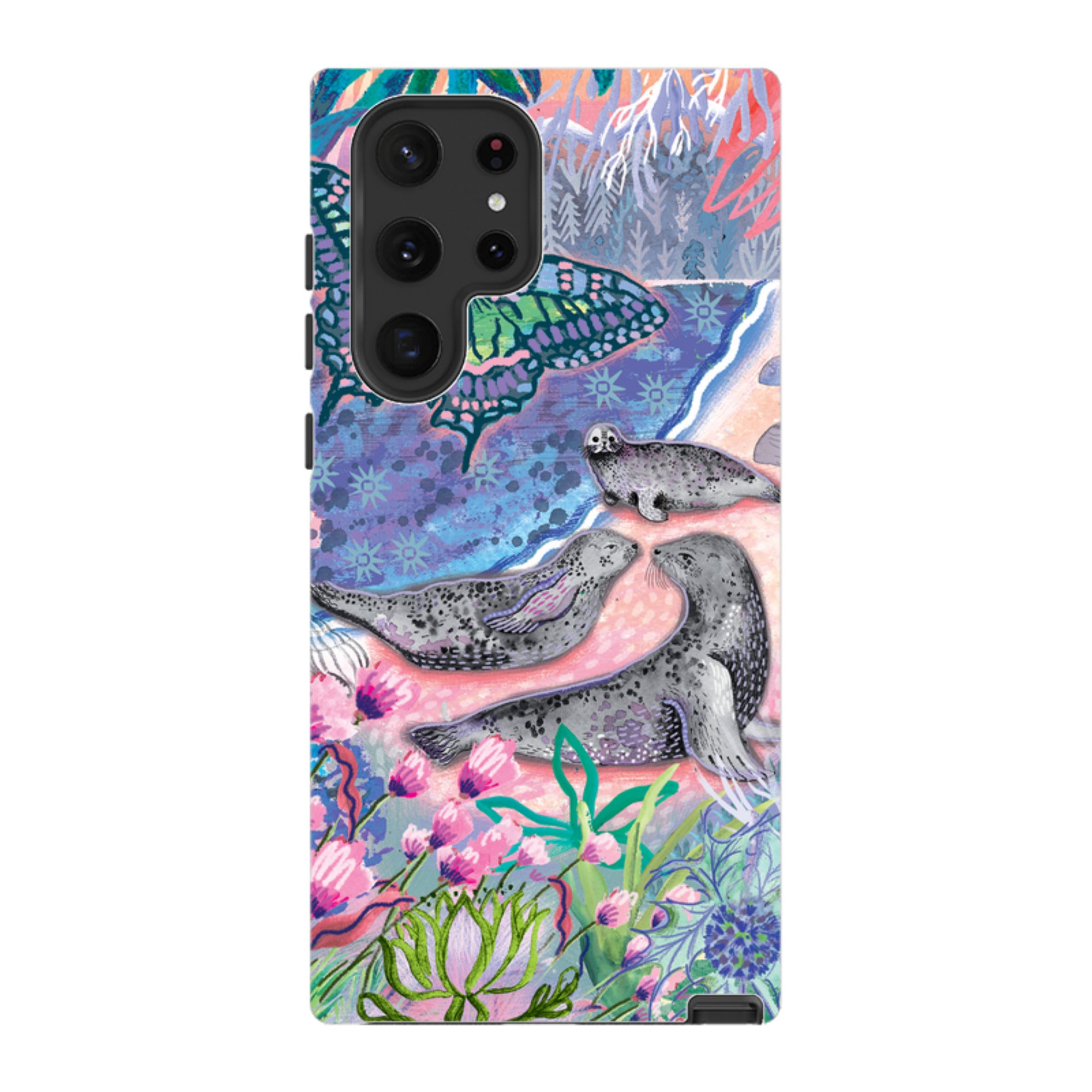 Samsung Tough  Case - Scenic Seals Of Norfolk By Emma Frances Grant