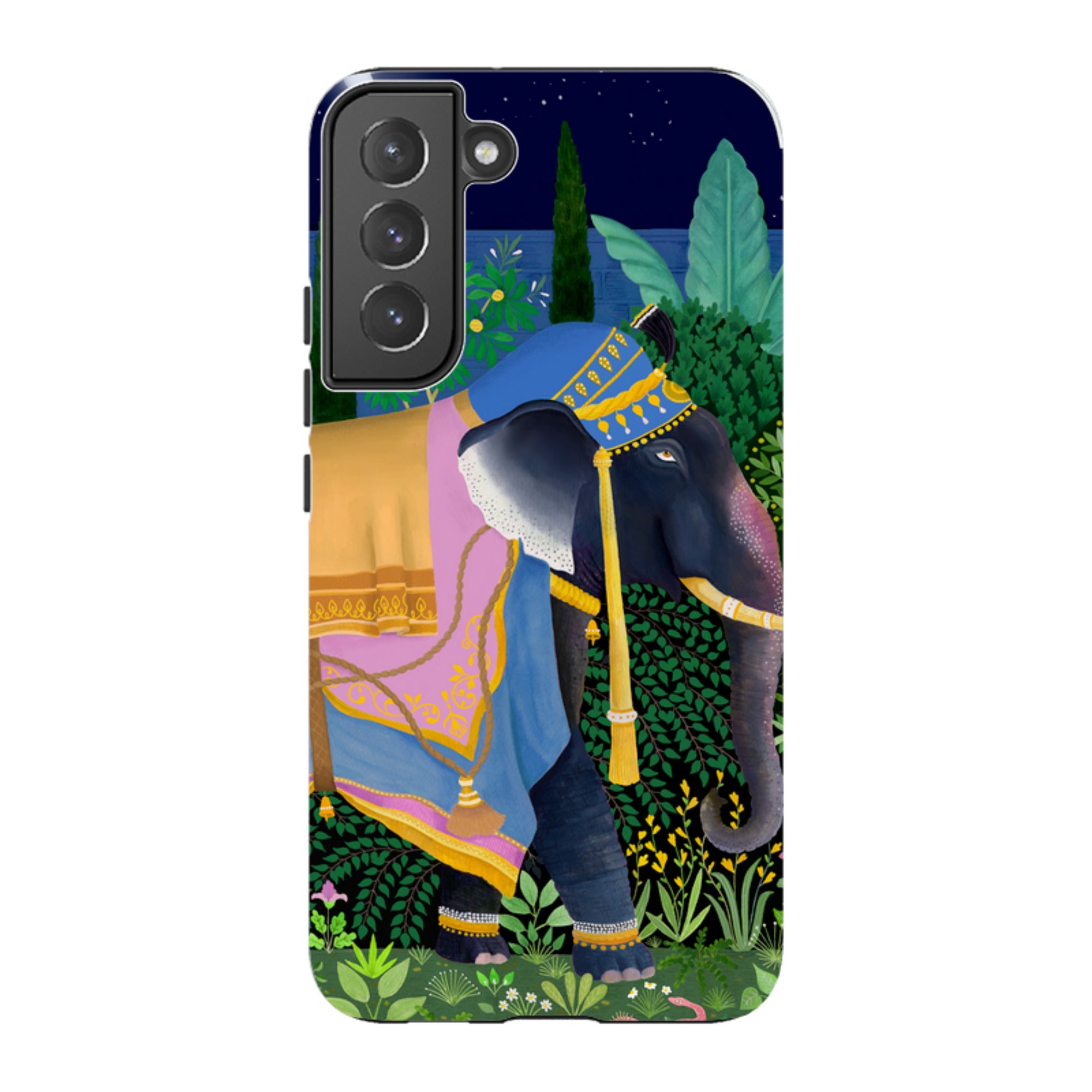 Samsung Tough Case - Indian Elephant By Bex Parkin