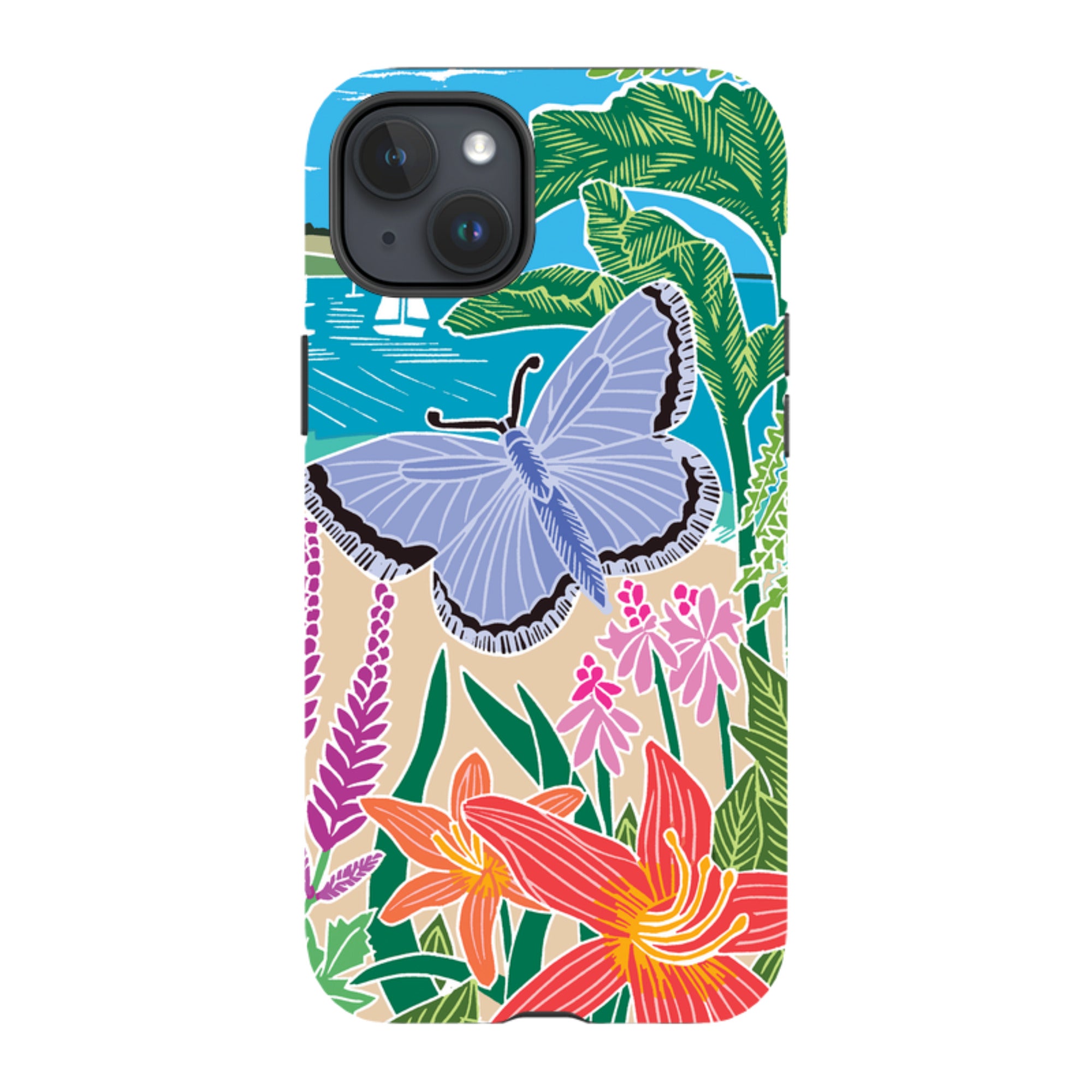 iPhone Tough Case - Trebah Garden By Kate Heiss
