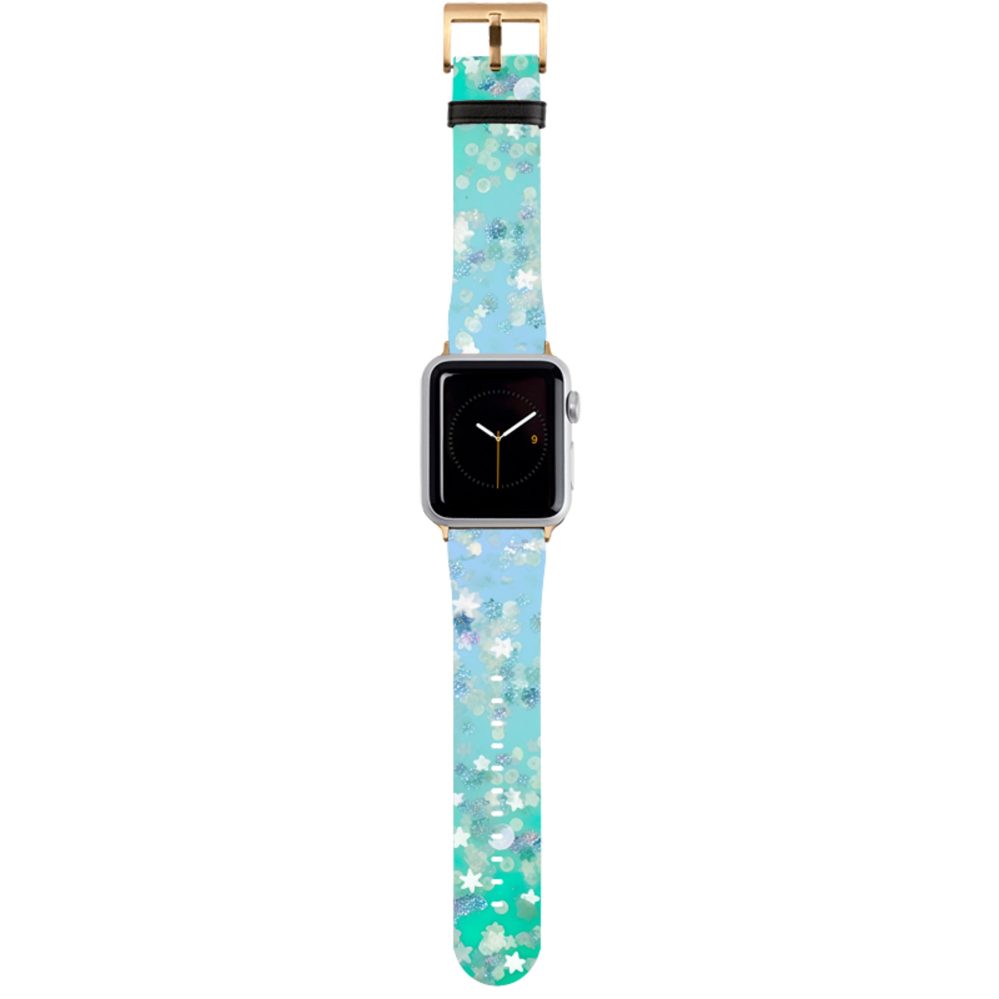 Green Stars Apple Watch Strap