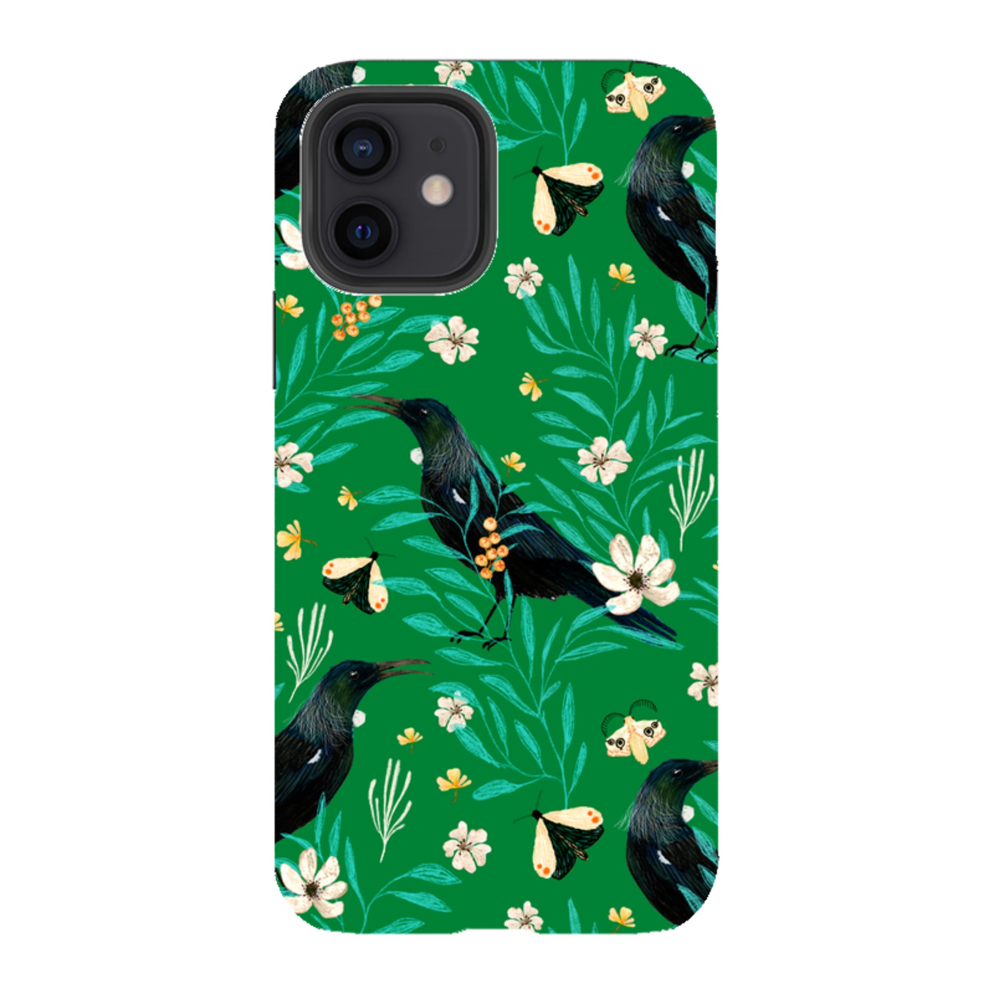 iPhone Tough Case - Tui Green By Katherine Quinn