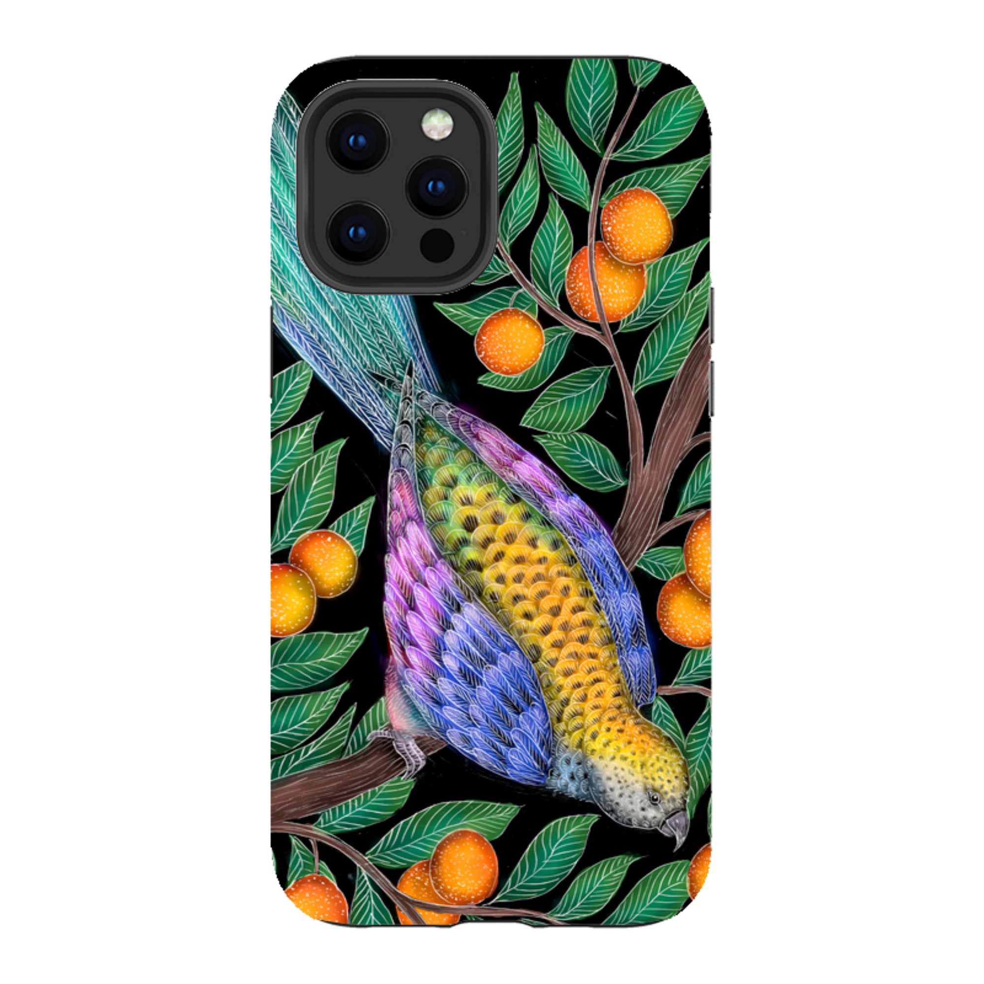 iPhone Tough Case - Parrot By Catherine Rowe