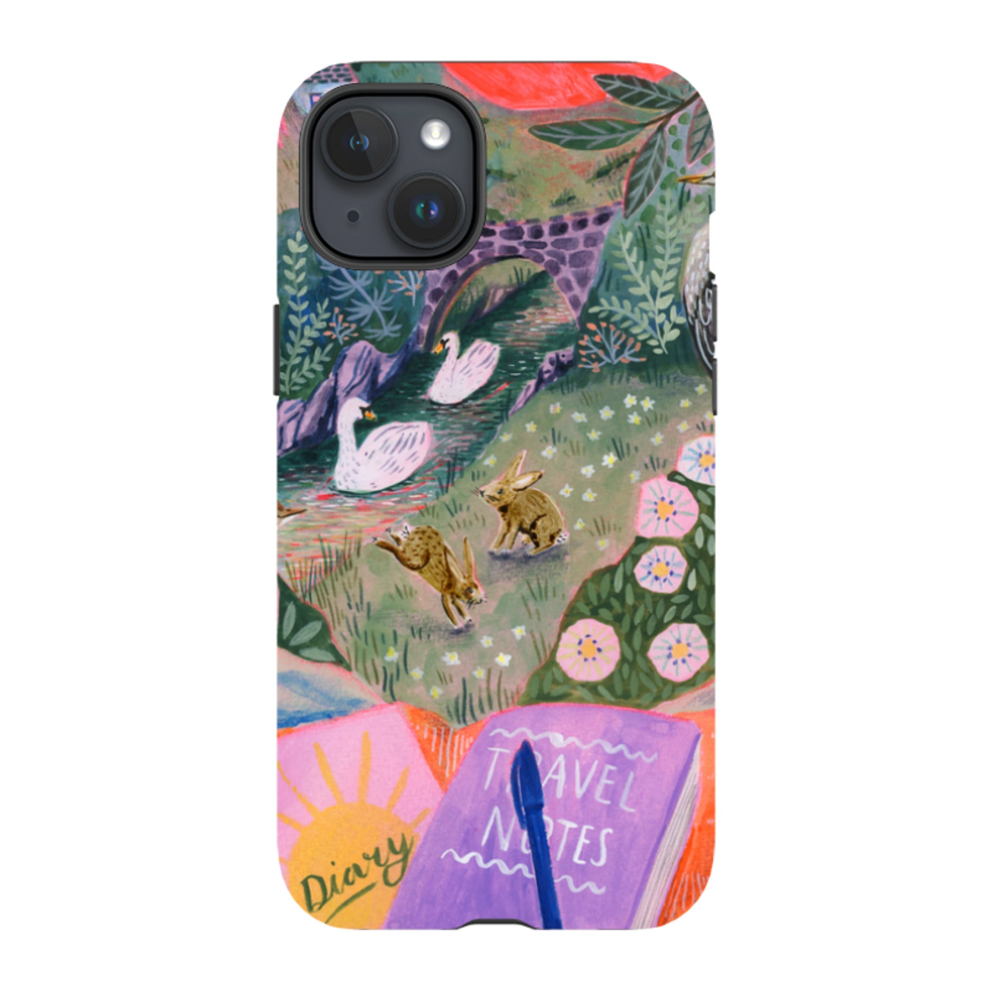 iPhone Tough Case - Wanderlust Camping Trip By Lee Foster Wilson