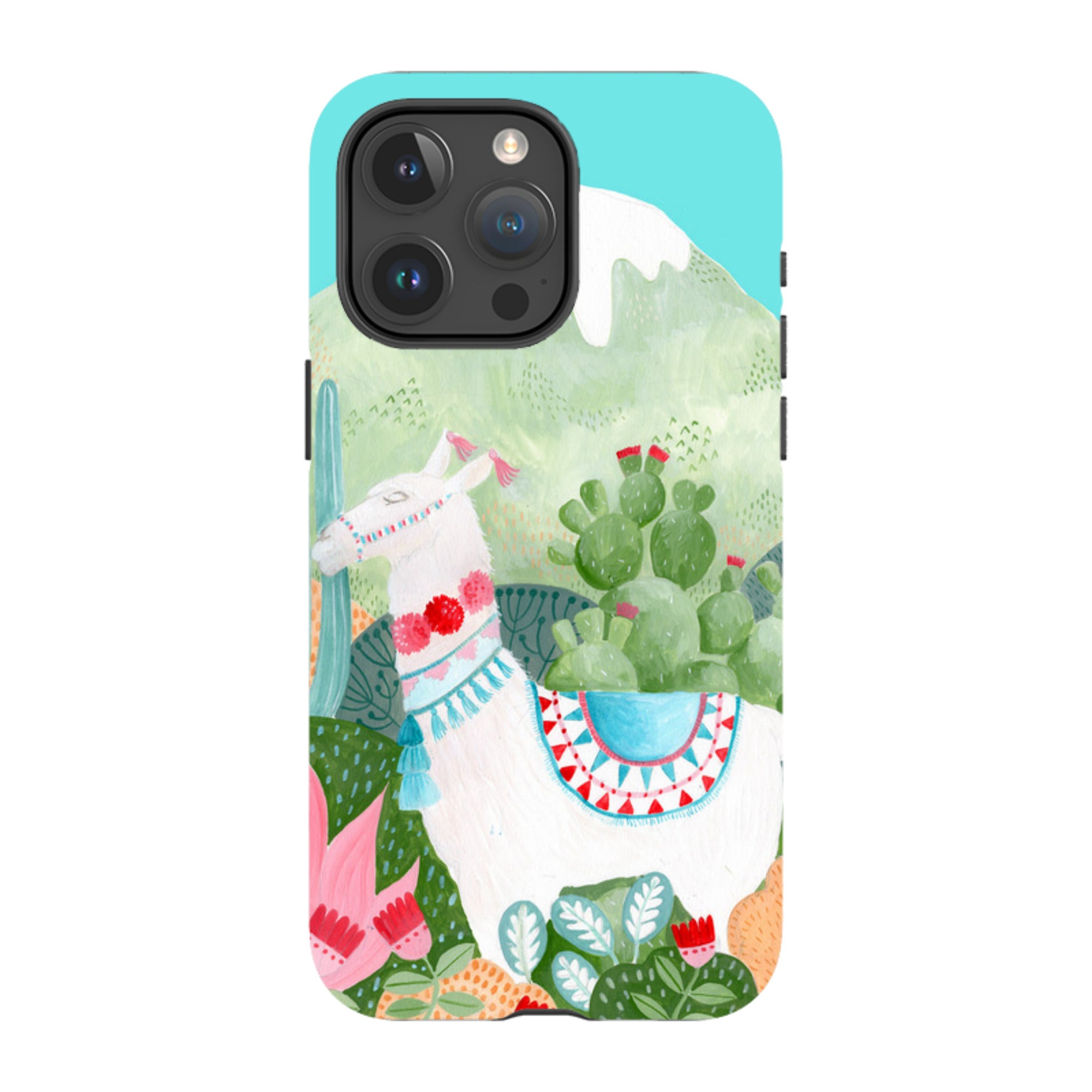 iPhone Tough Case - Llama By Bex Parkin