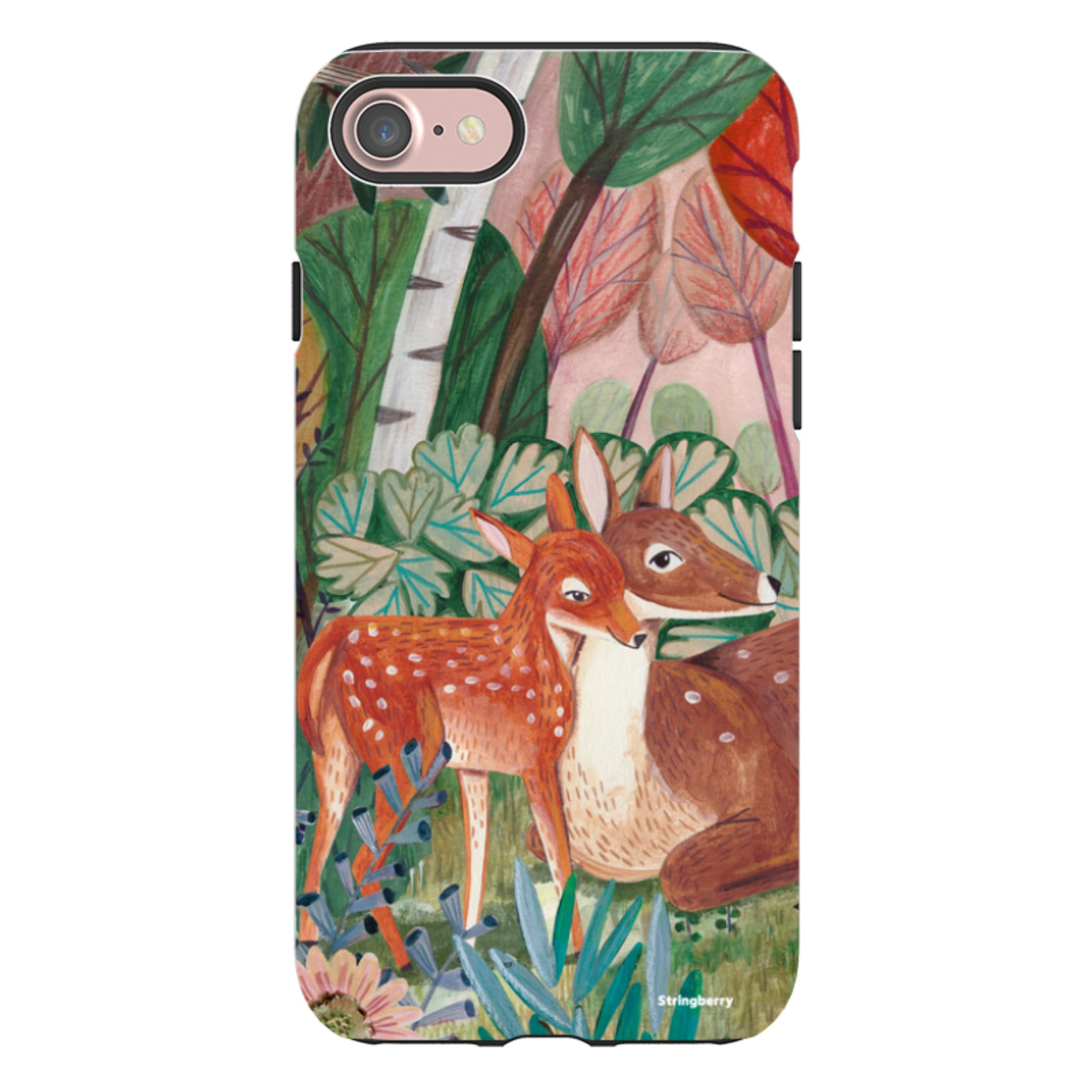 iPhone Tough Case - Deer By Caroline Bonne Muller