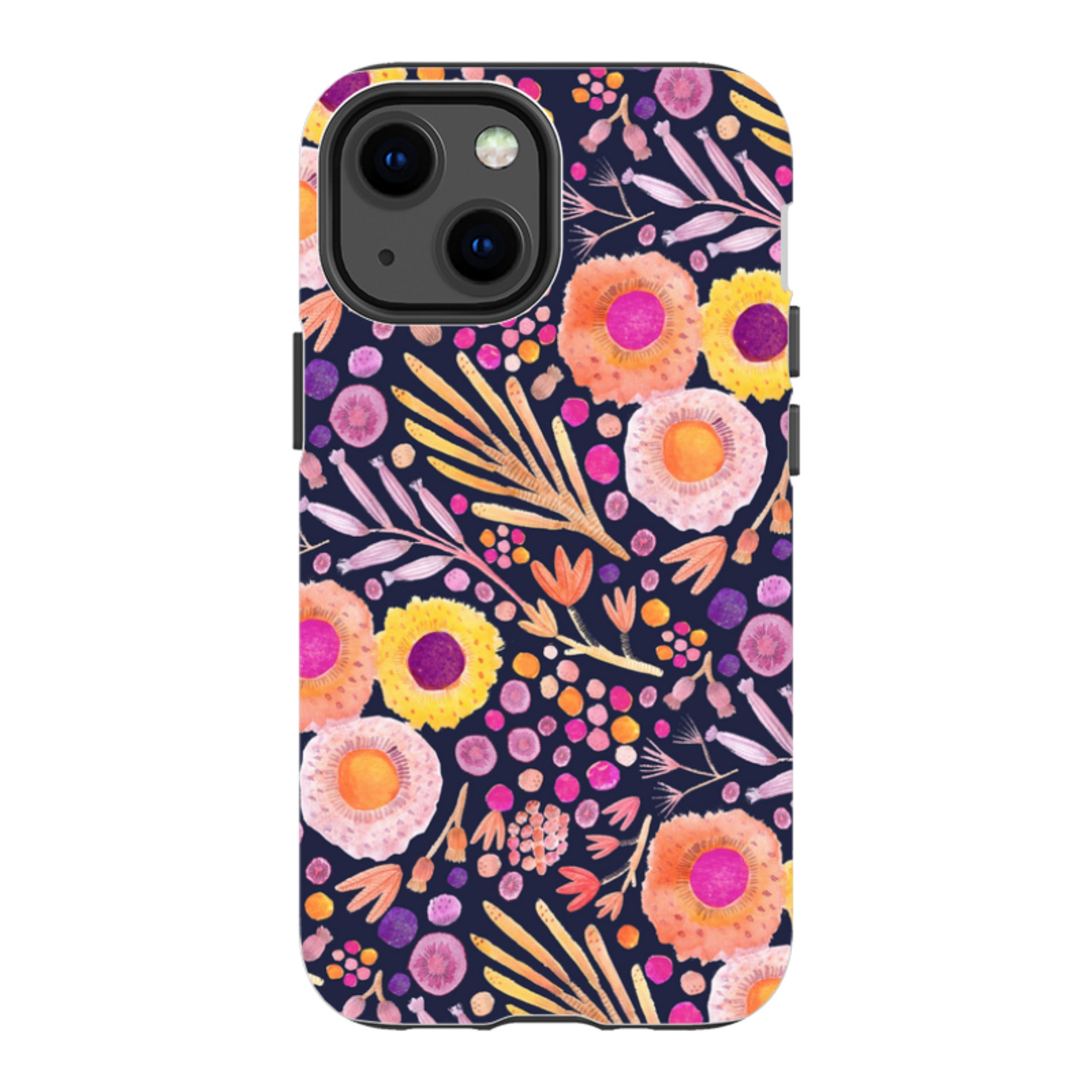 iPhone Tough Case - Floral Passion By Gabriela Larios