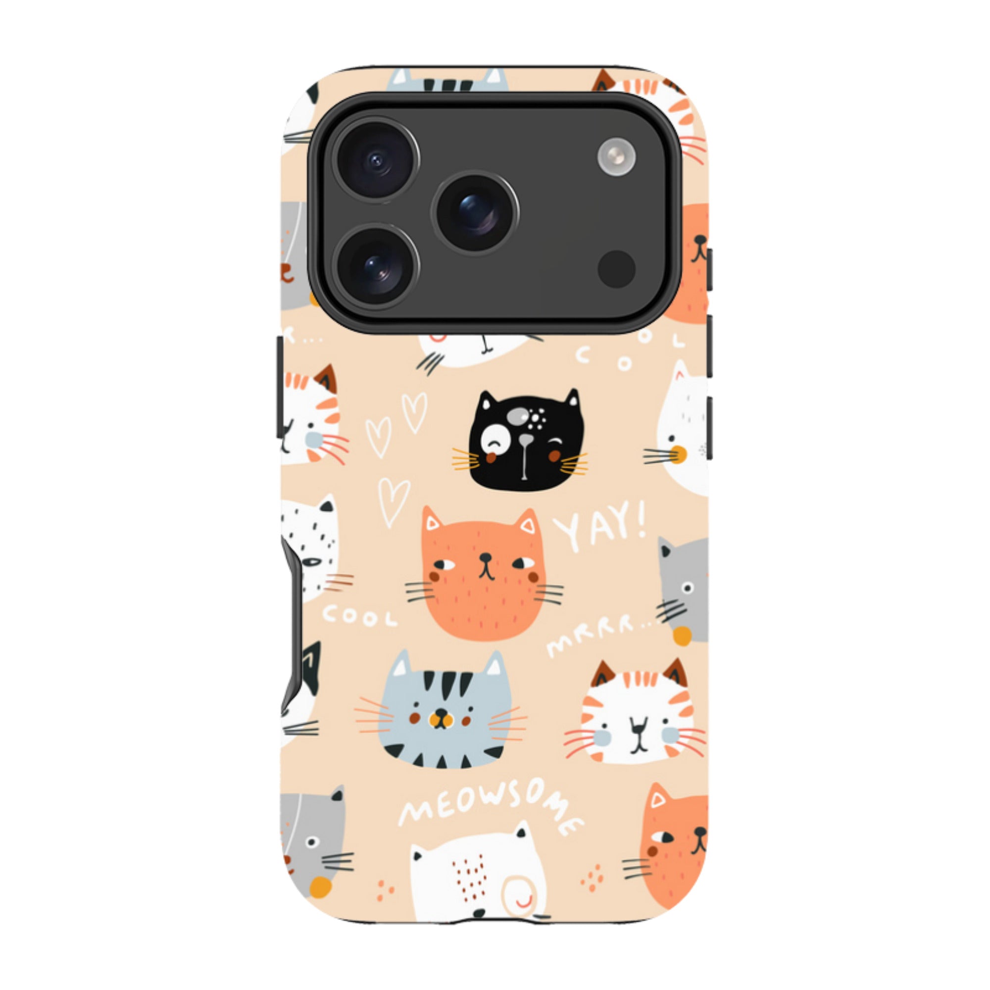 iPhone Tough Case - Meowsome