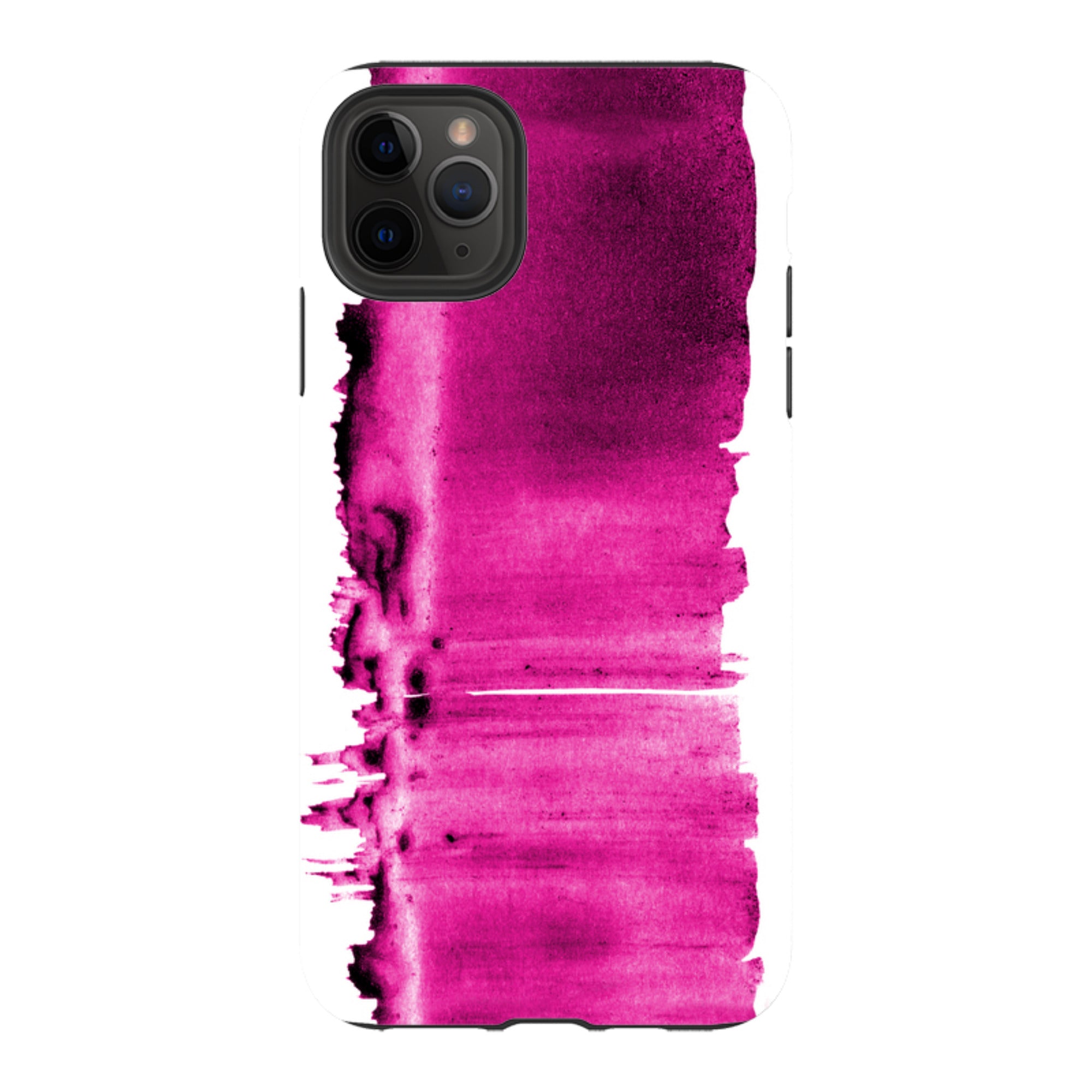 iPhone Tough Case - Pink Ink By Kitty Joseph