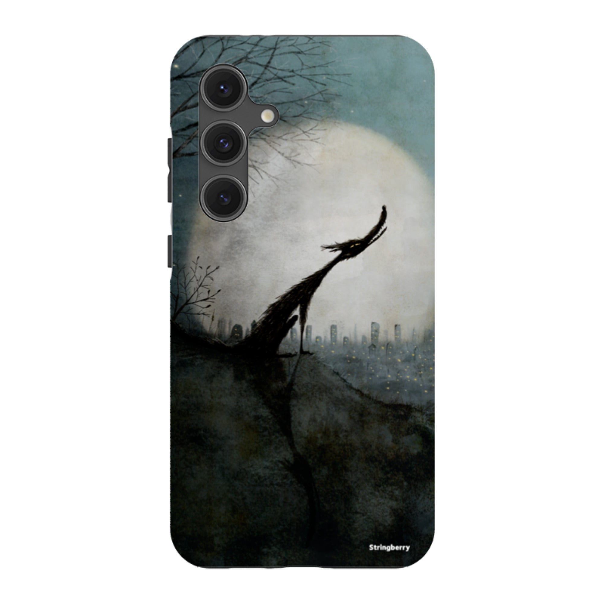 Samsung Tough Case - Wolf Moon By Maja Lindberg