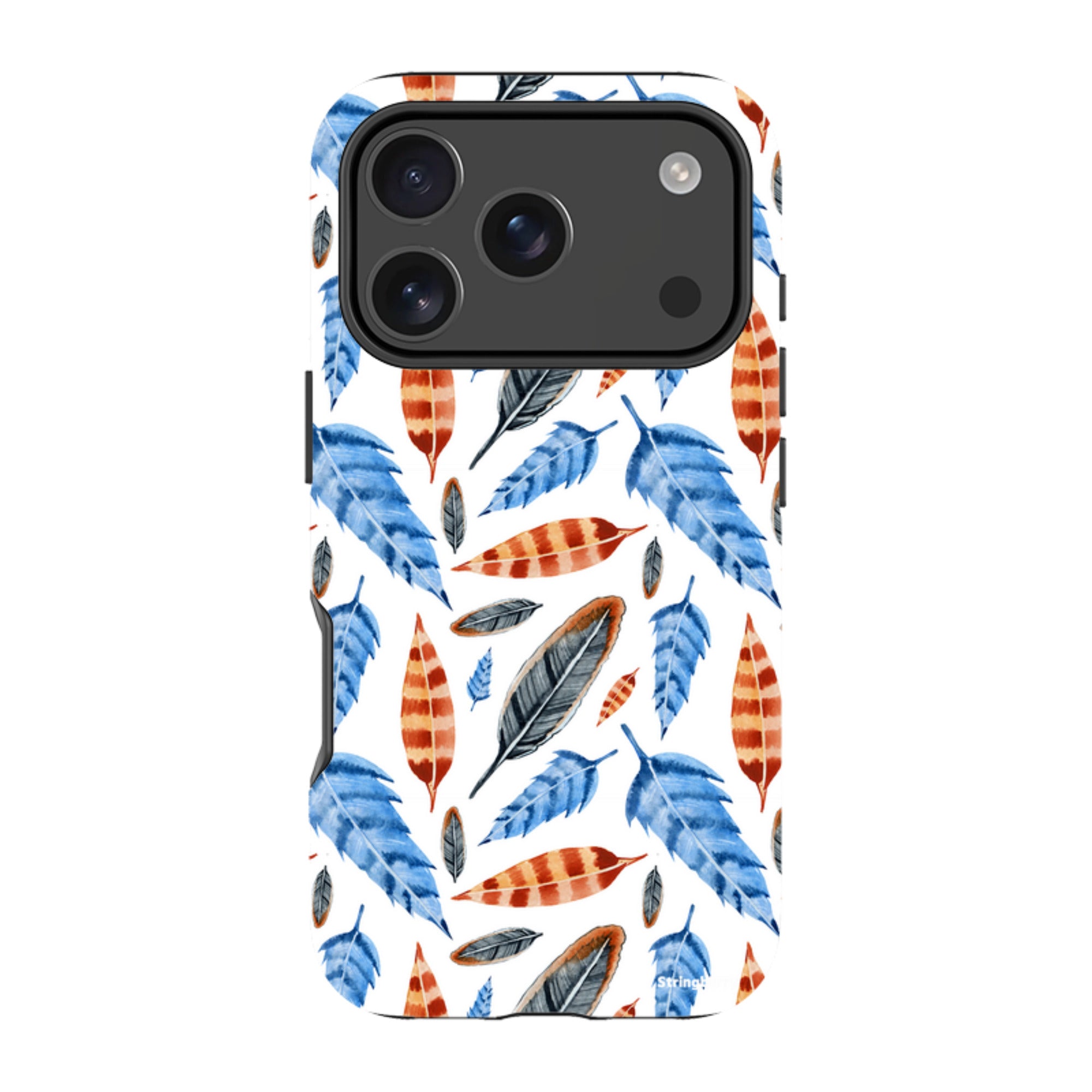 iPhone MagSafe Tough Case - Multi Feathers