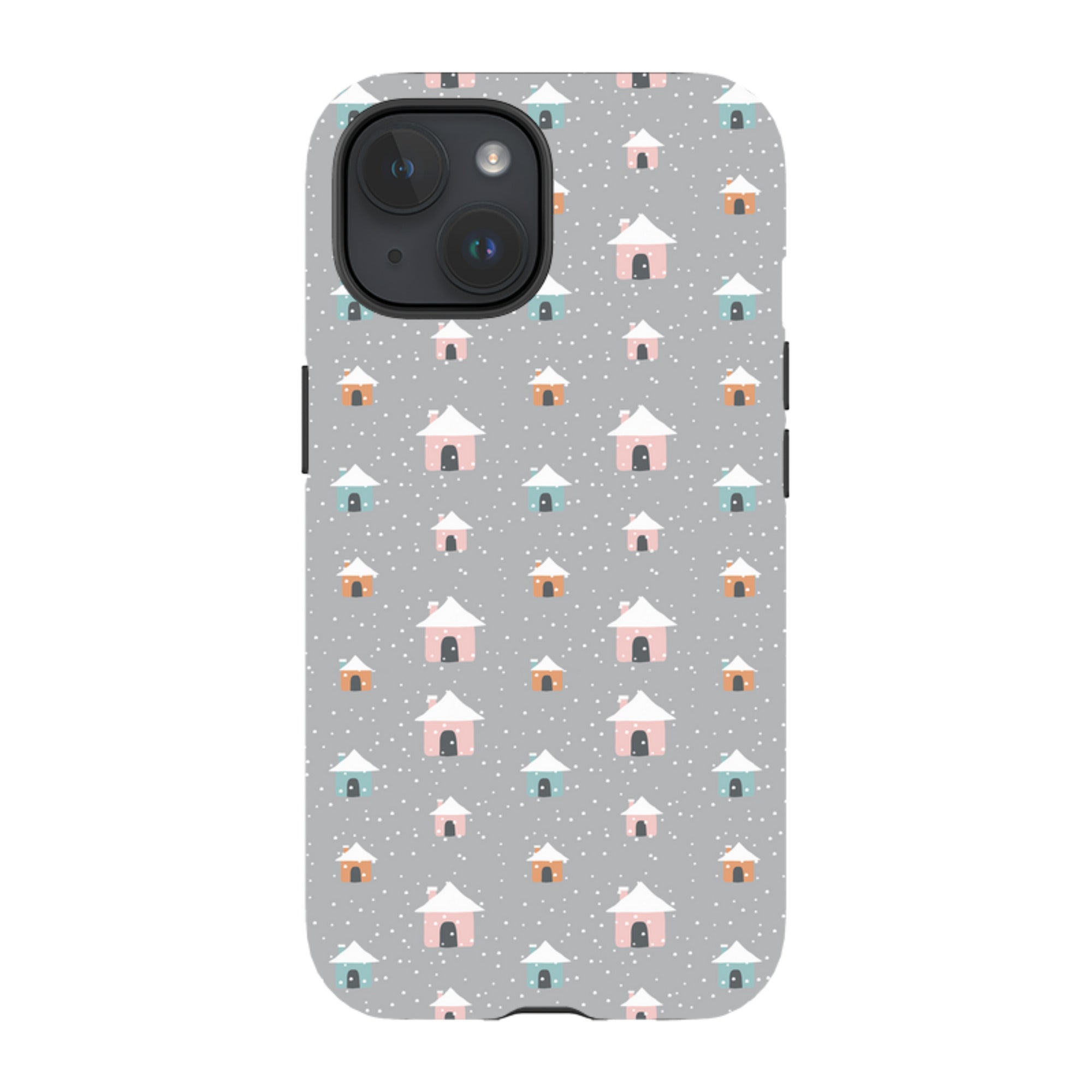 iPhone Tough Case - House Pattern