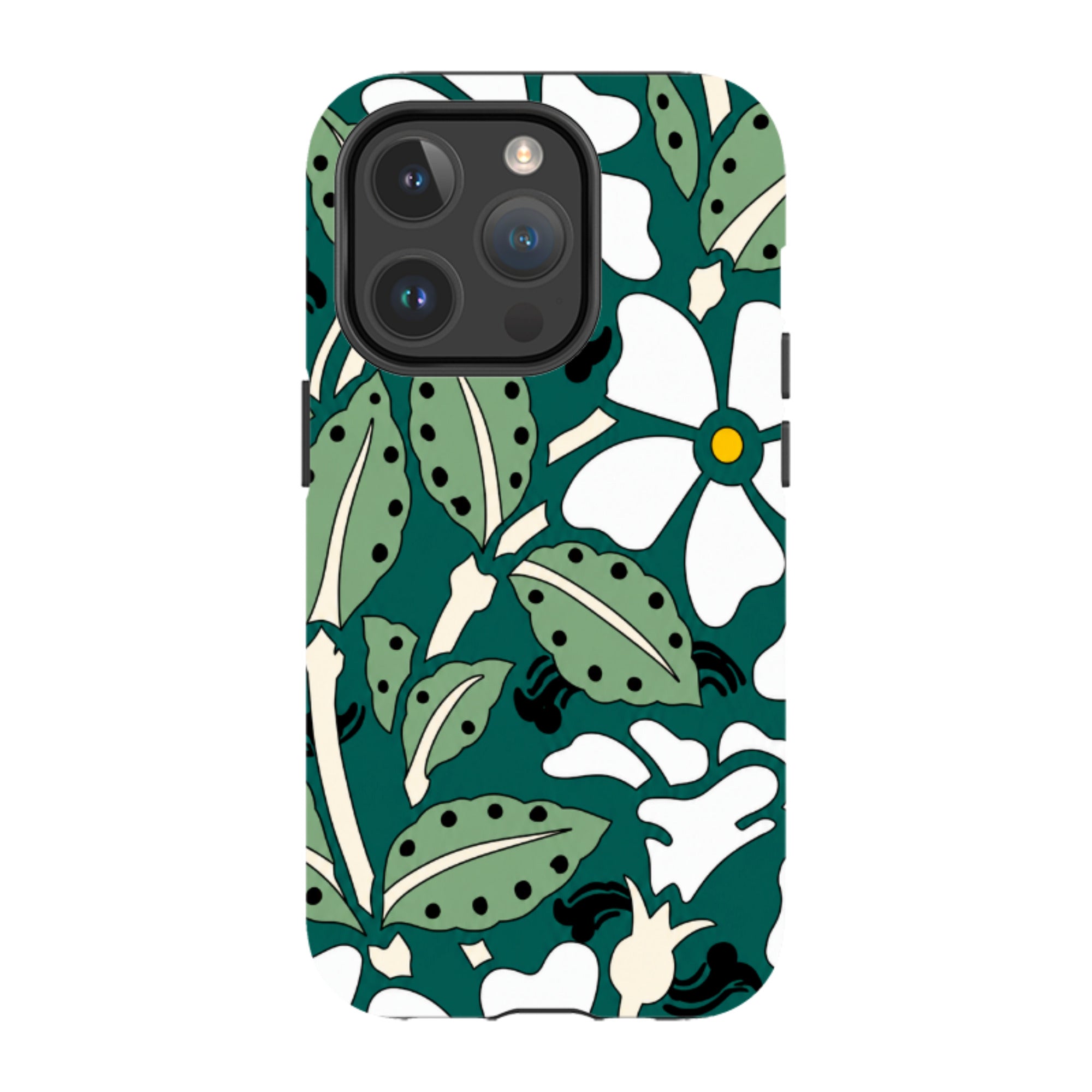 iPhone MagSafe Tough Case - Vintage Woodblock Print
