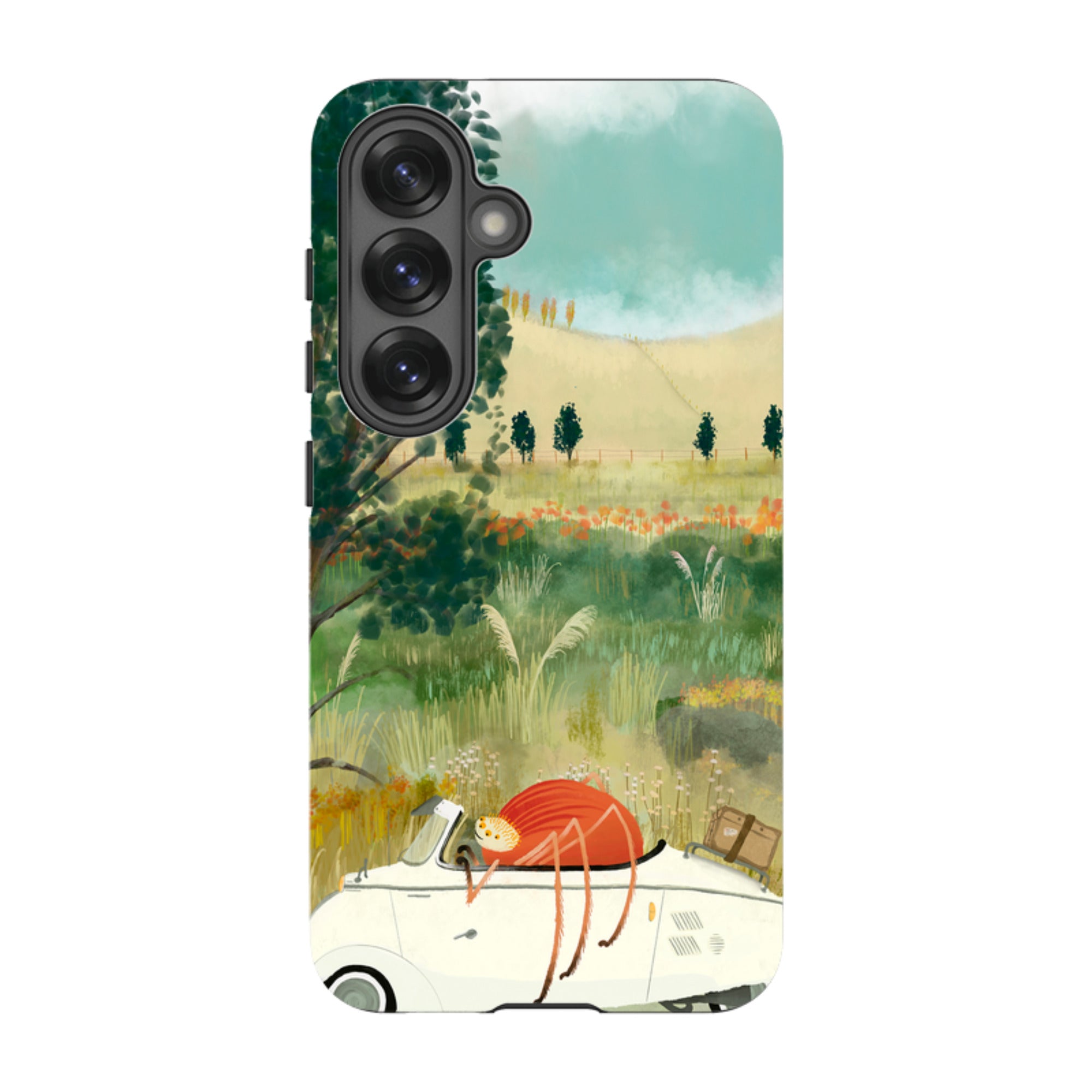 Samsung Tough Case - Happy Travels By Katherine Quinn