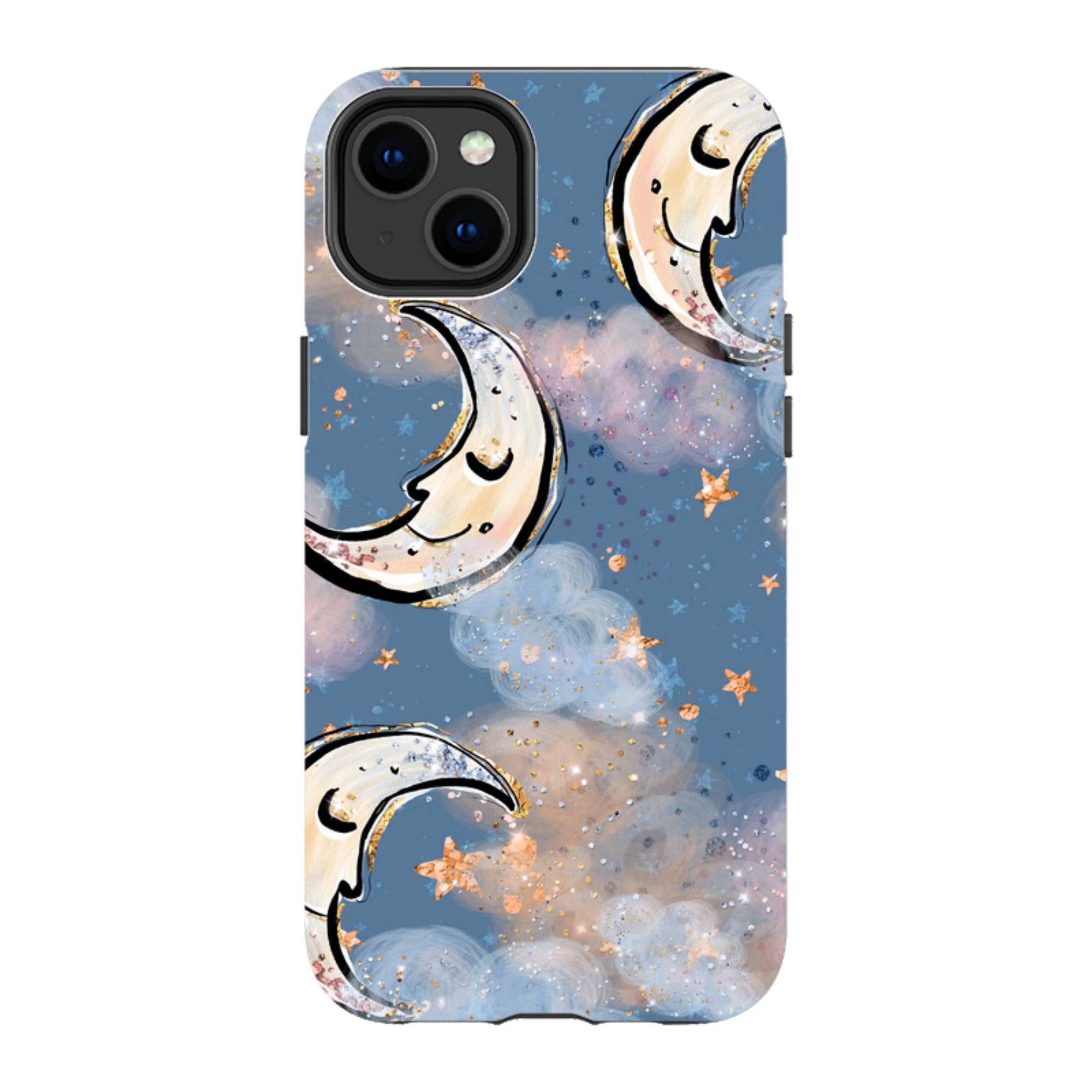 iPhone MagSafe Tough Case -  Moon and Stars