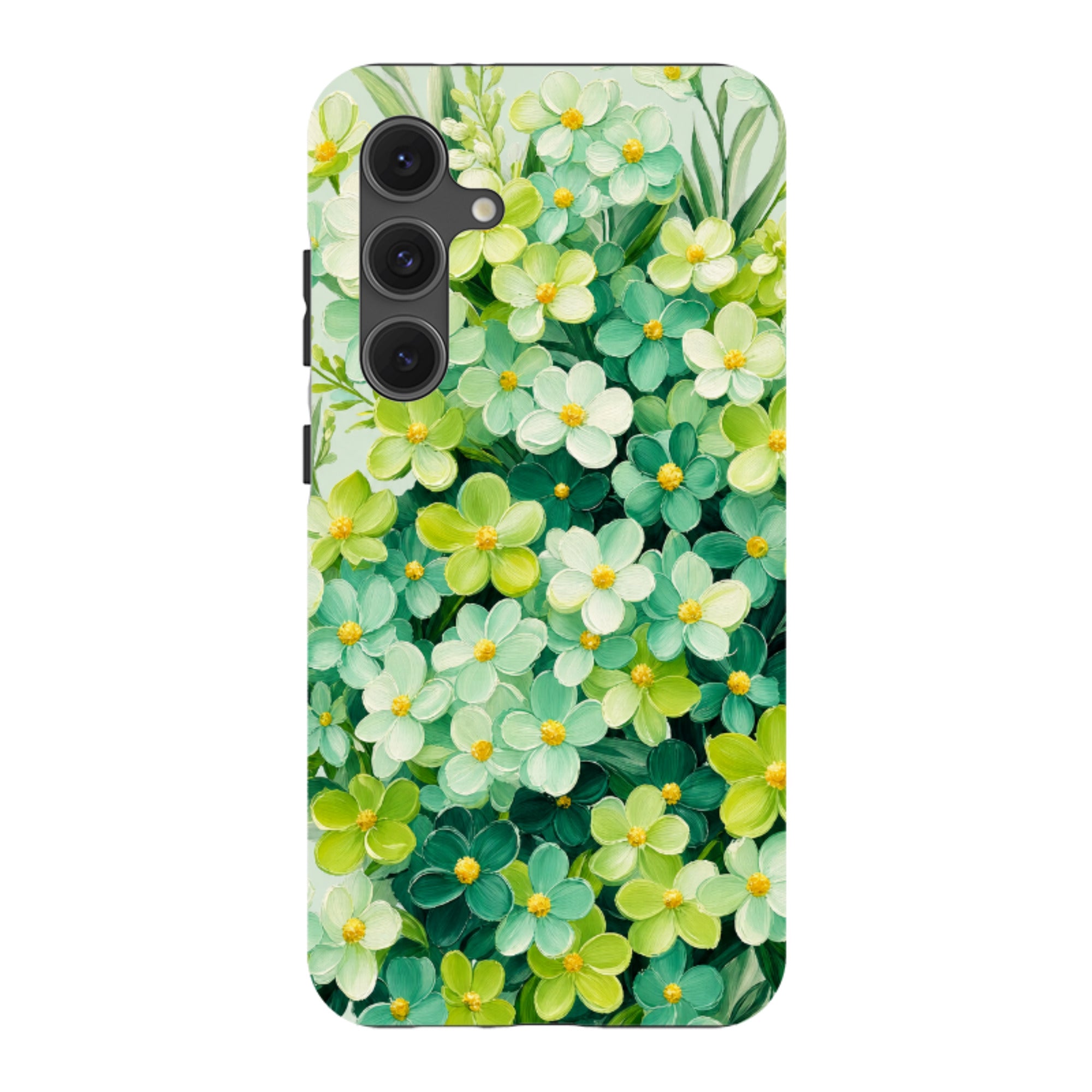 Samsung Tough Case - Sage Wildflower Floral