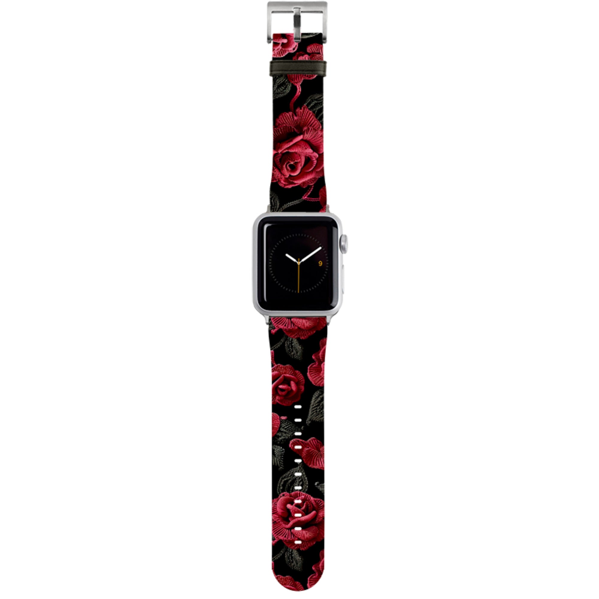 Dark Roses Apple Watch Strap