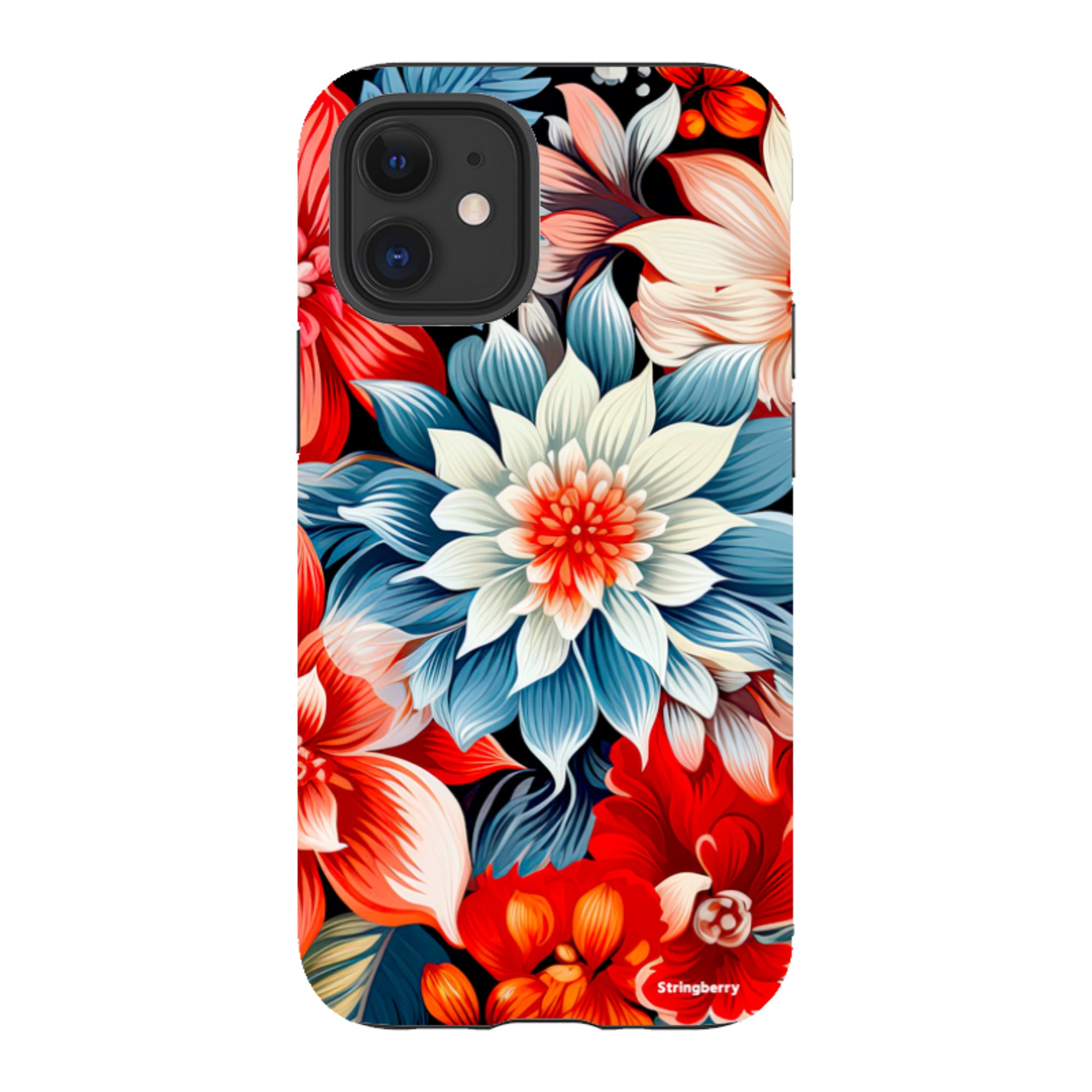 iPhone Tough Case - Red Bells II