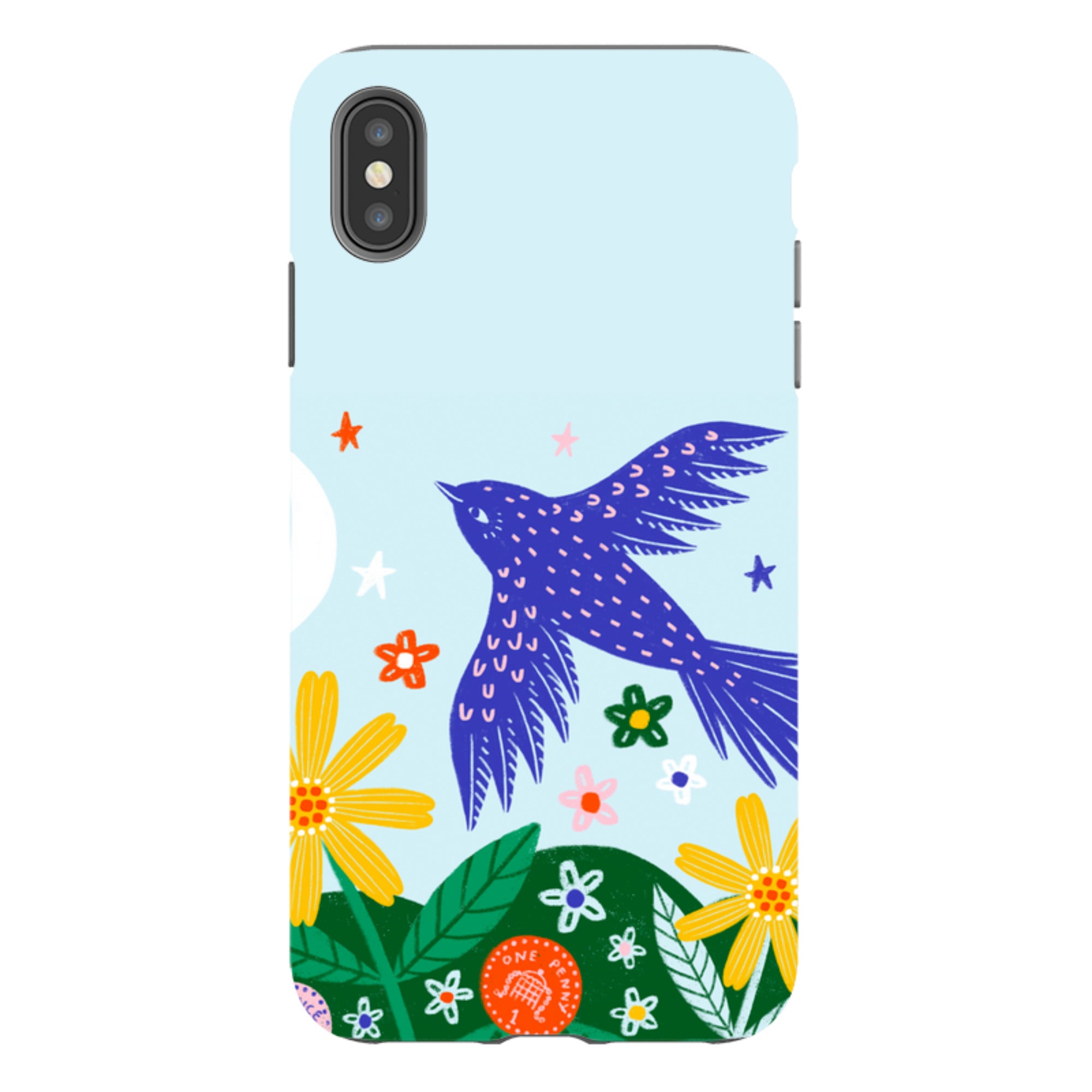 iPhone Tough Case - Bird By Lee Foster Wilson