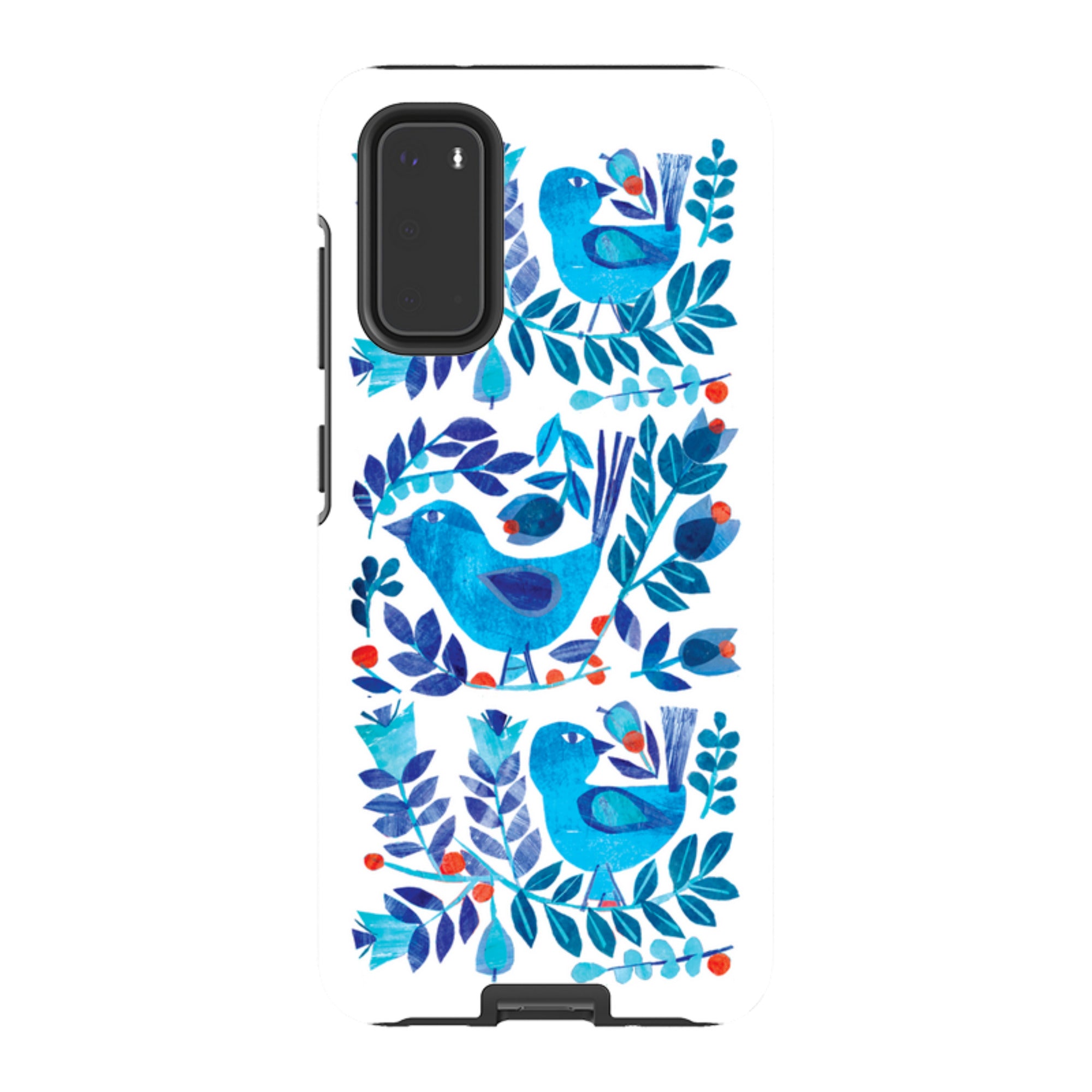 Samsung Tough Case - Scandi Birds By Tracey English