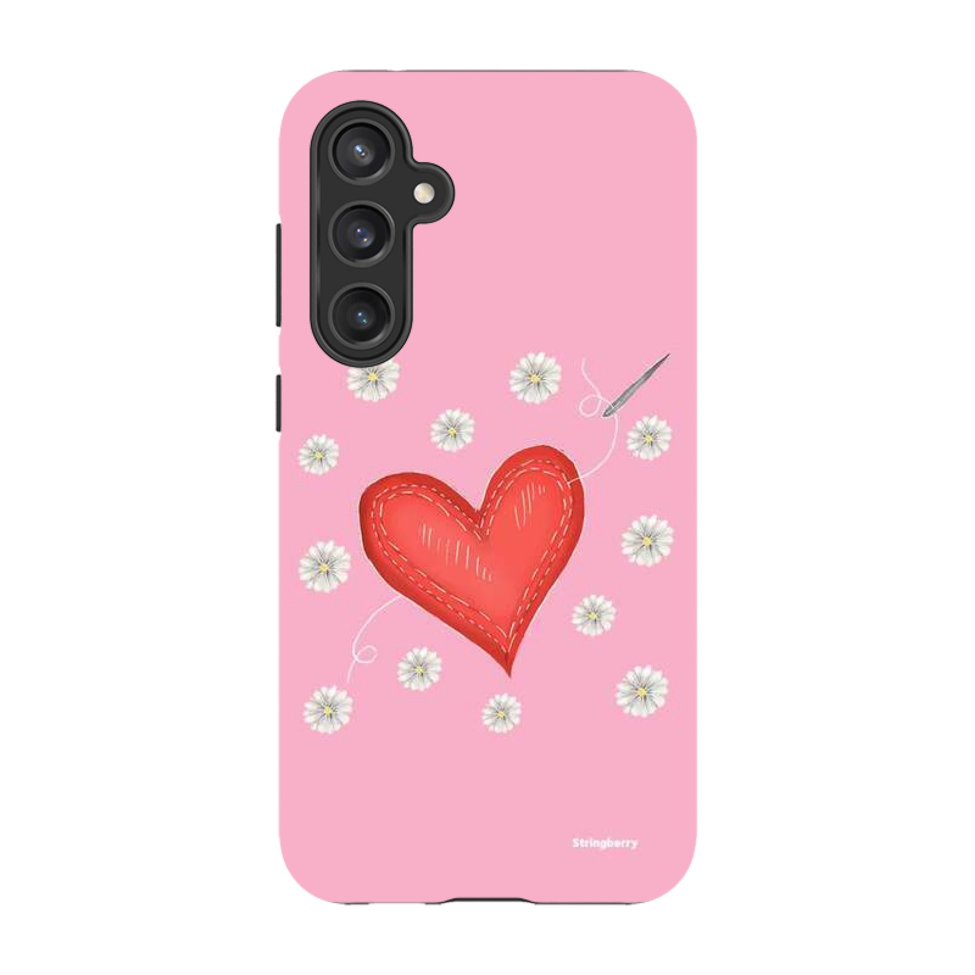 Samsung Tough Case - Love Heart Sewing By Catherine Rowe