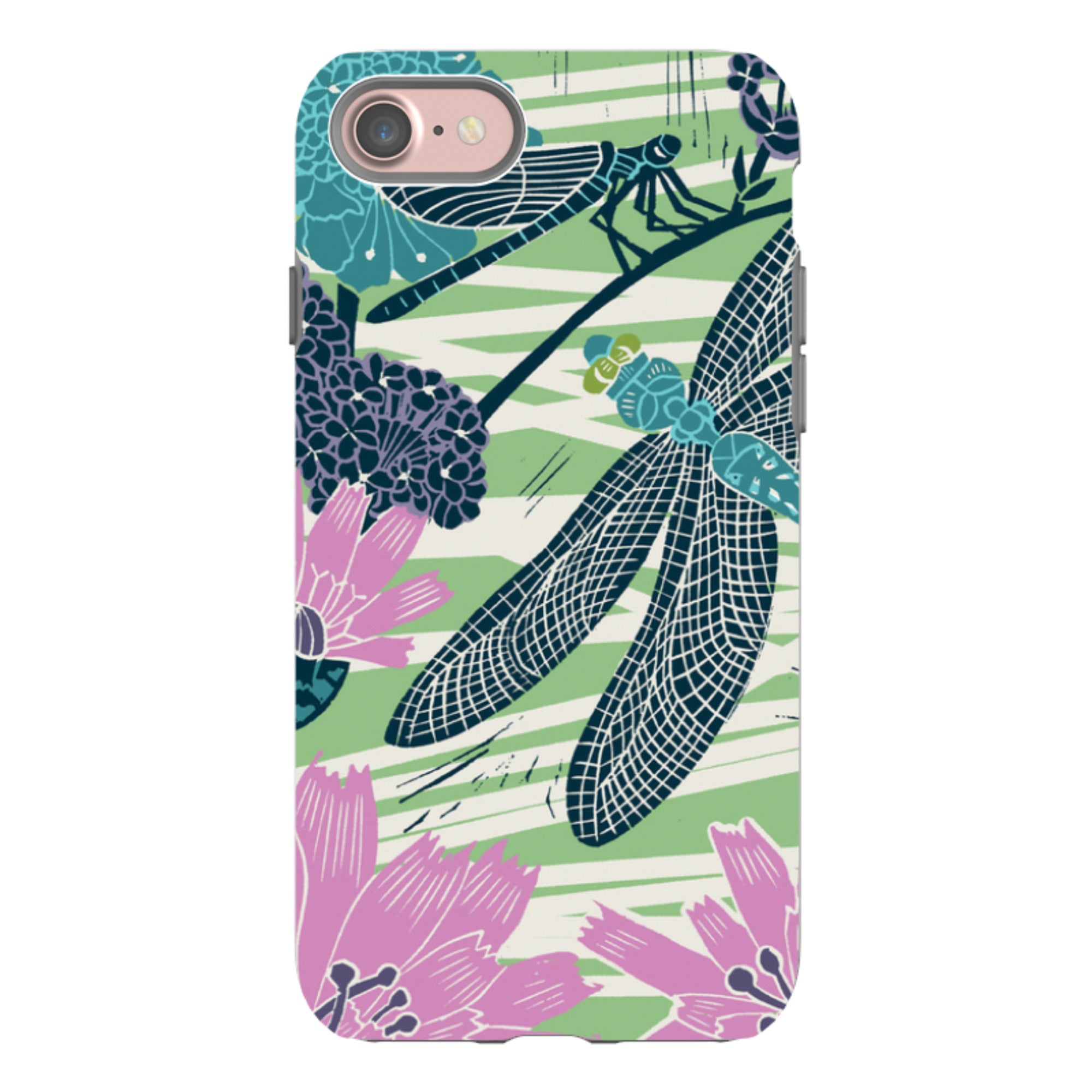 iPhone Tough Case - Dragonflies By kate Heiss