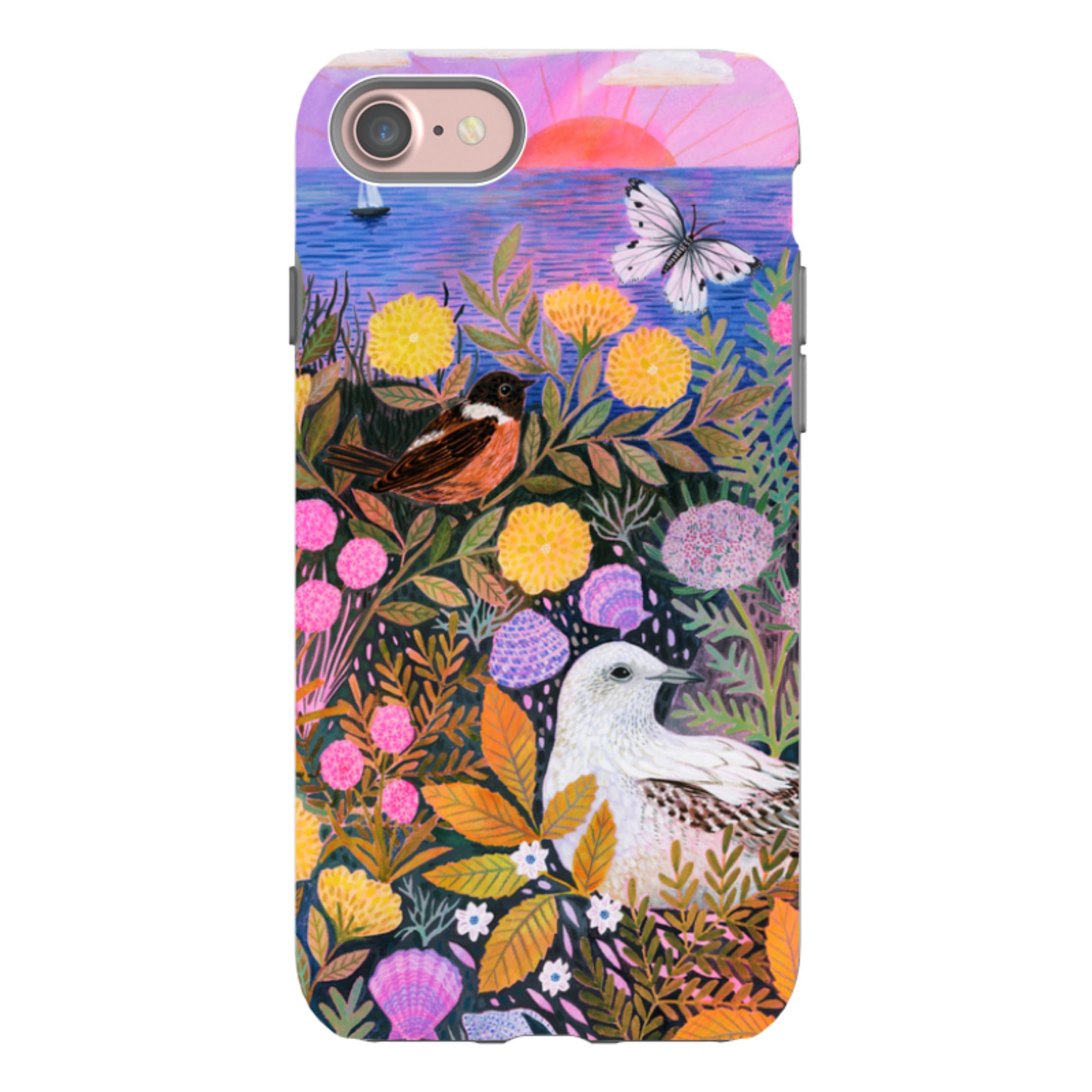 iPhone Case - Clifftop Meadow By Lee Foster Wilson