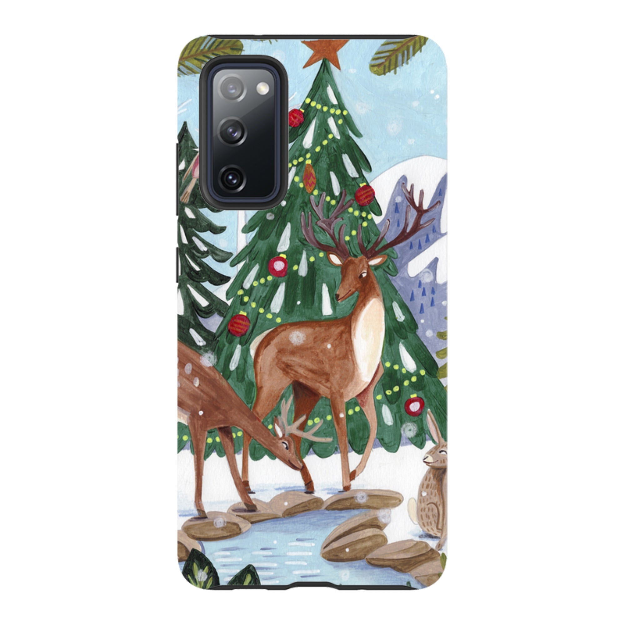 Samsung Tough Case - Winter Forest By Caroline Bonne Muller