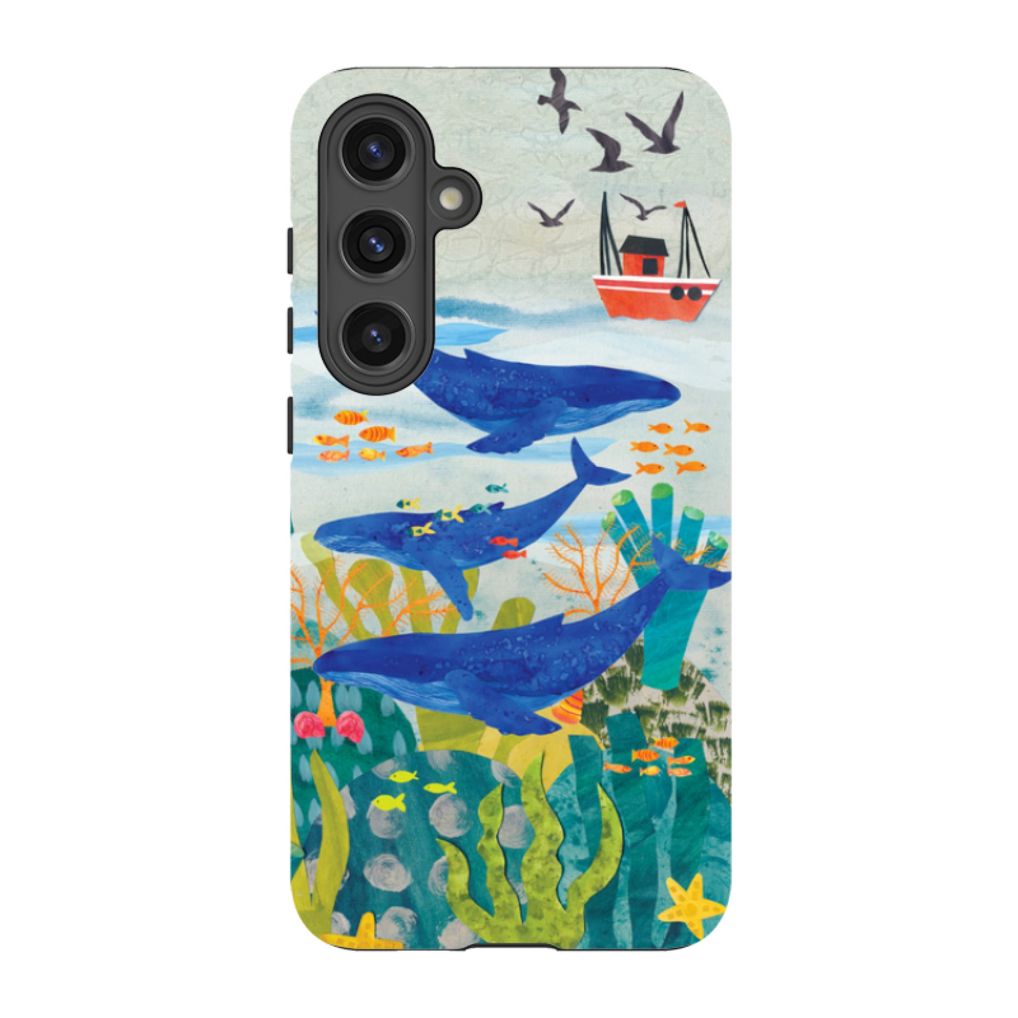 Samsung Tough  Case - Whale Watching By Tracey English