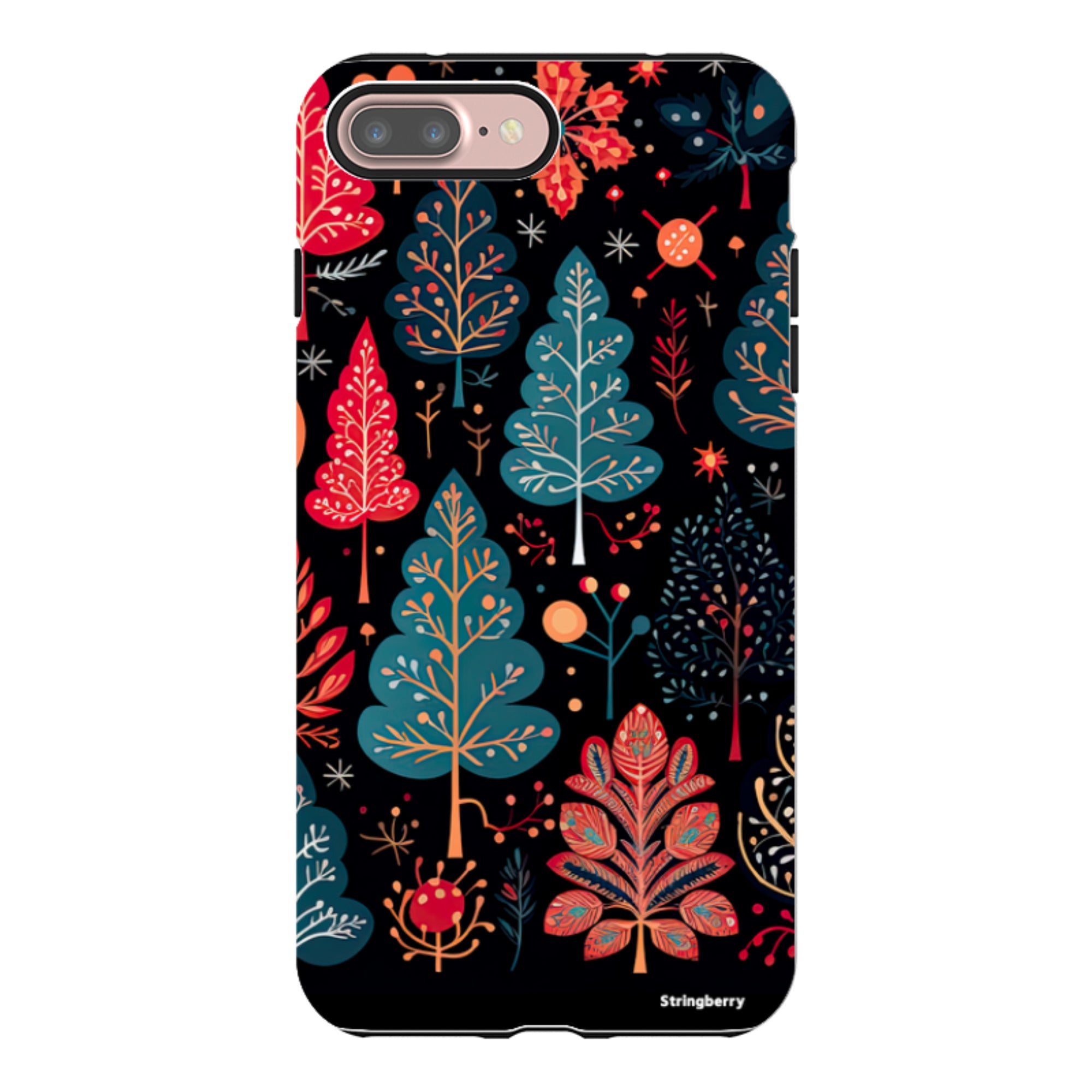 iPhone Tough Case - Dark Winter Forest