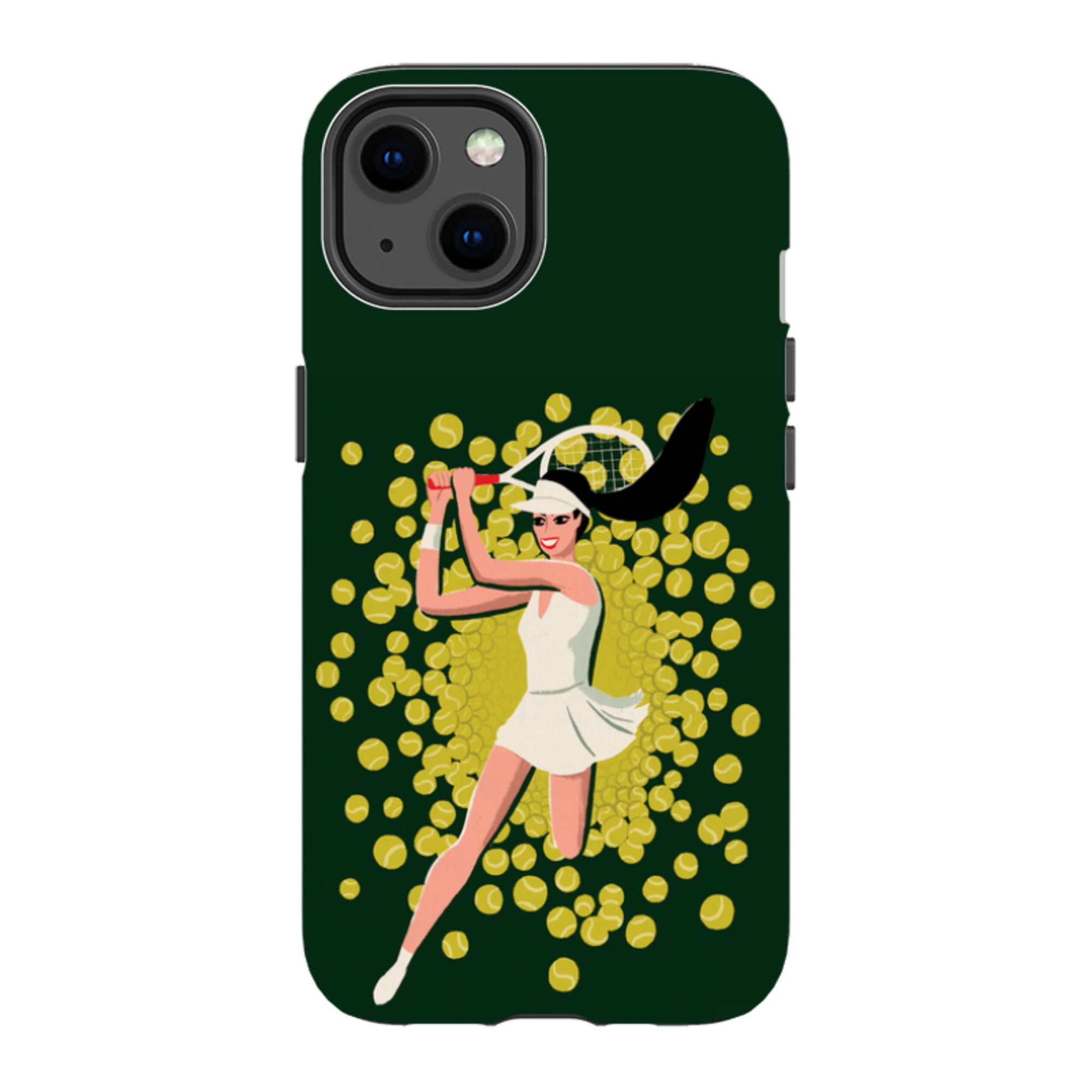 iPhone Tough Case - Tennis Burst