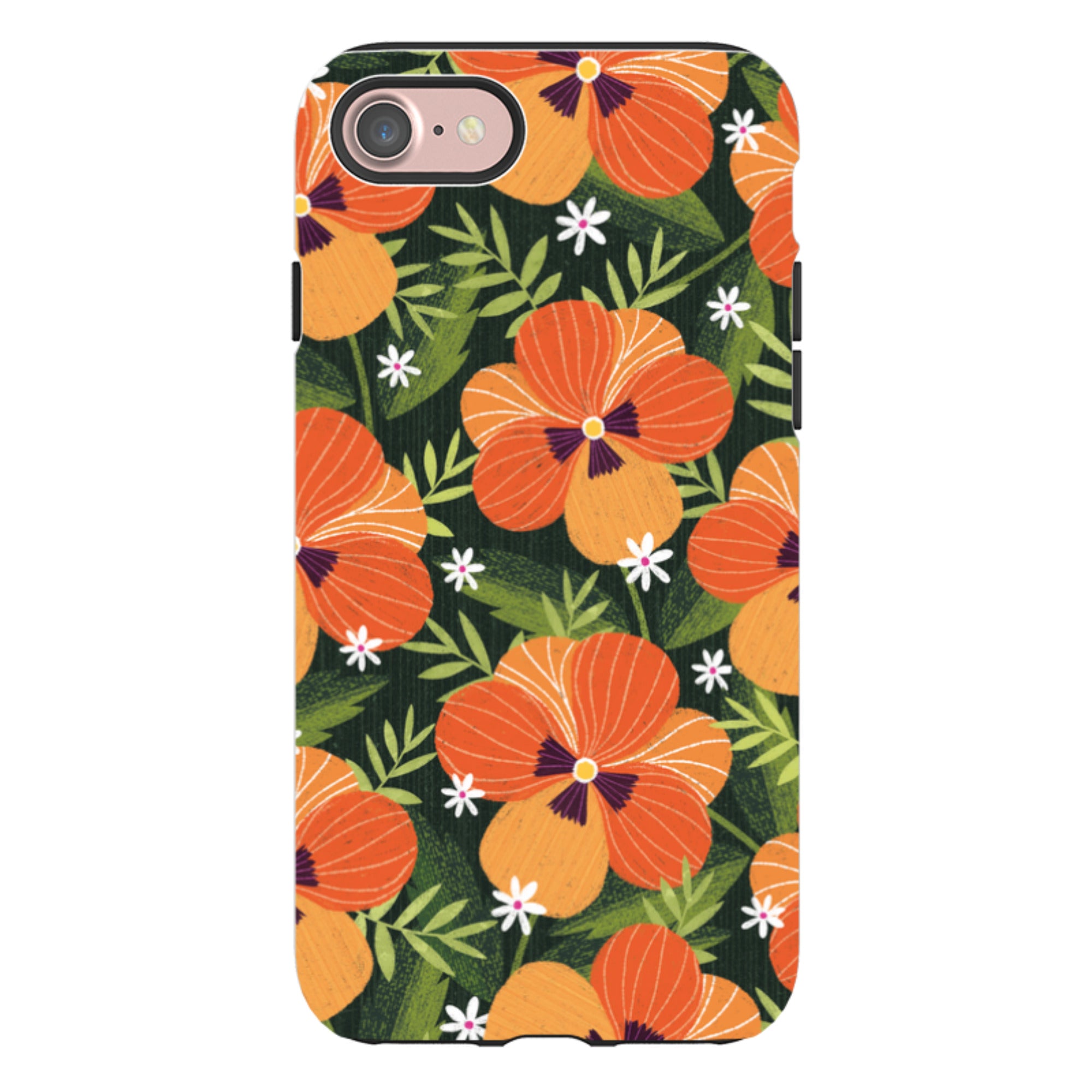 iPhone Tough Case - Pensees II By Ali Brookes