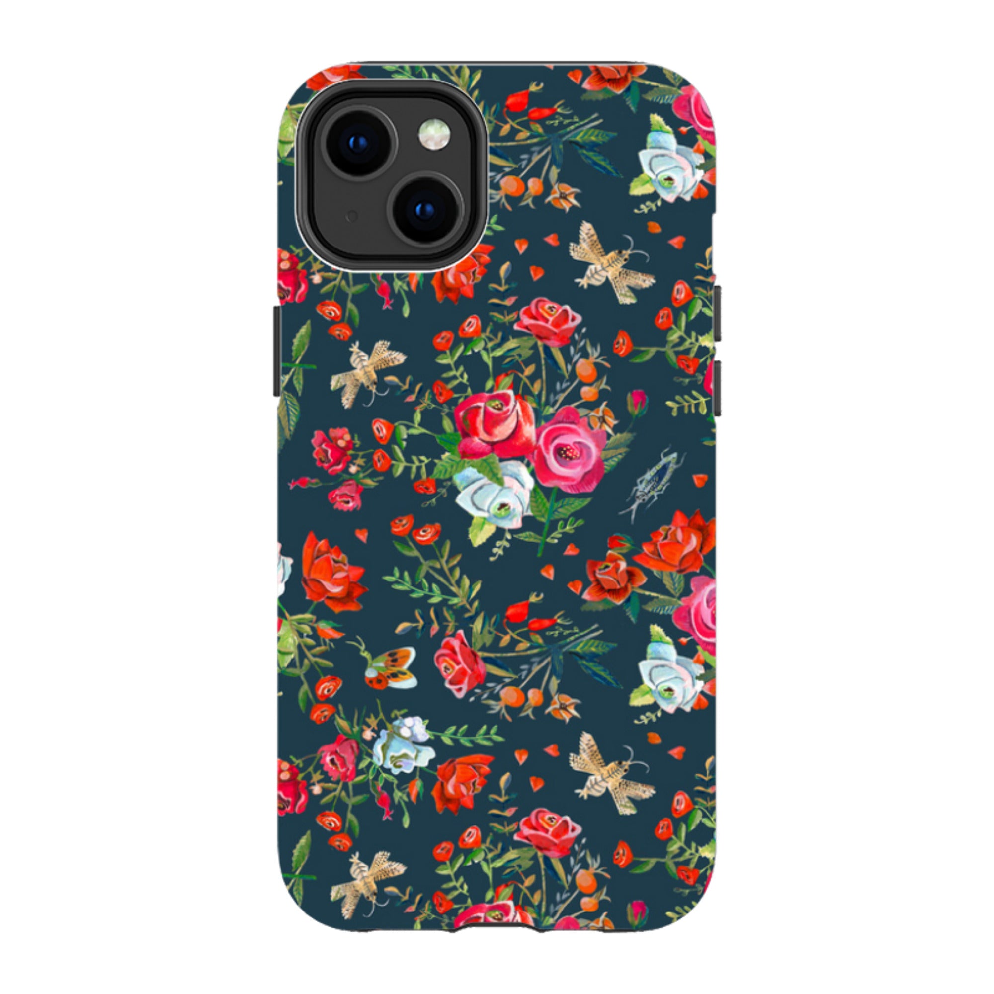 iPhone MagSafe Tough Case -  Blue Roses By Caroline Bonne Muller