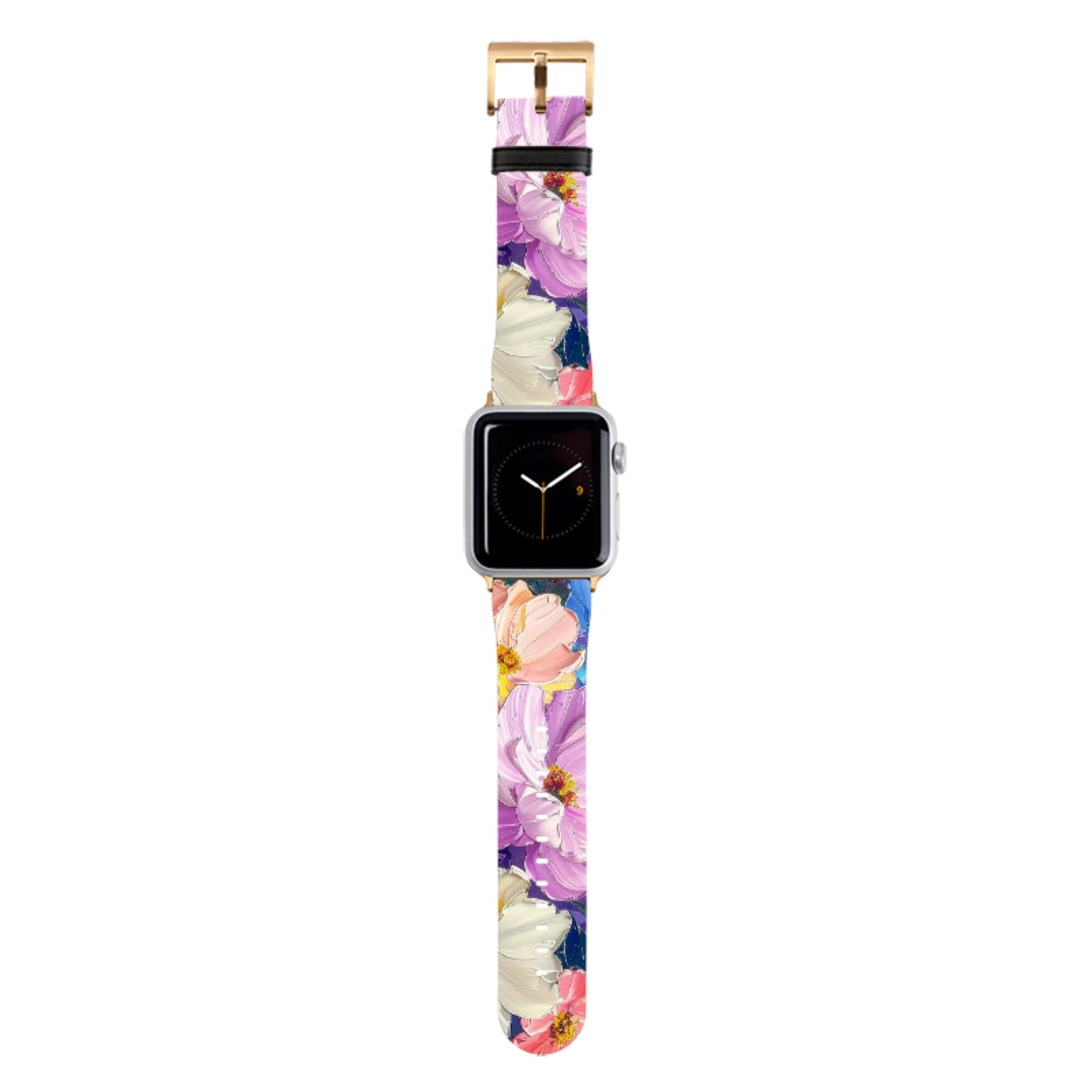 Summer Floral Abbots Oak Apple Watch Strap