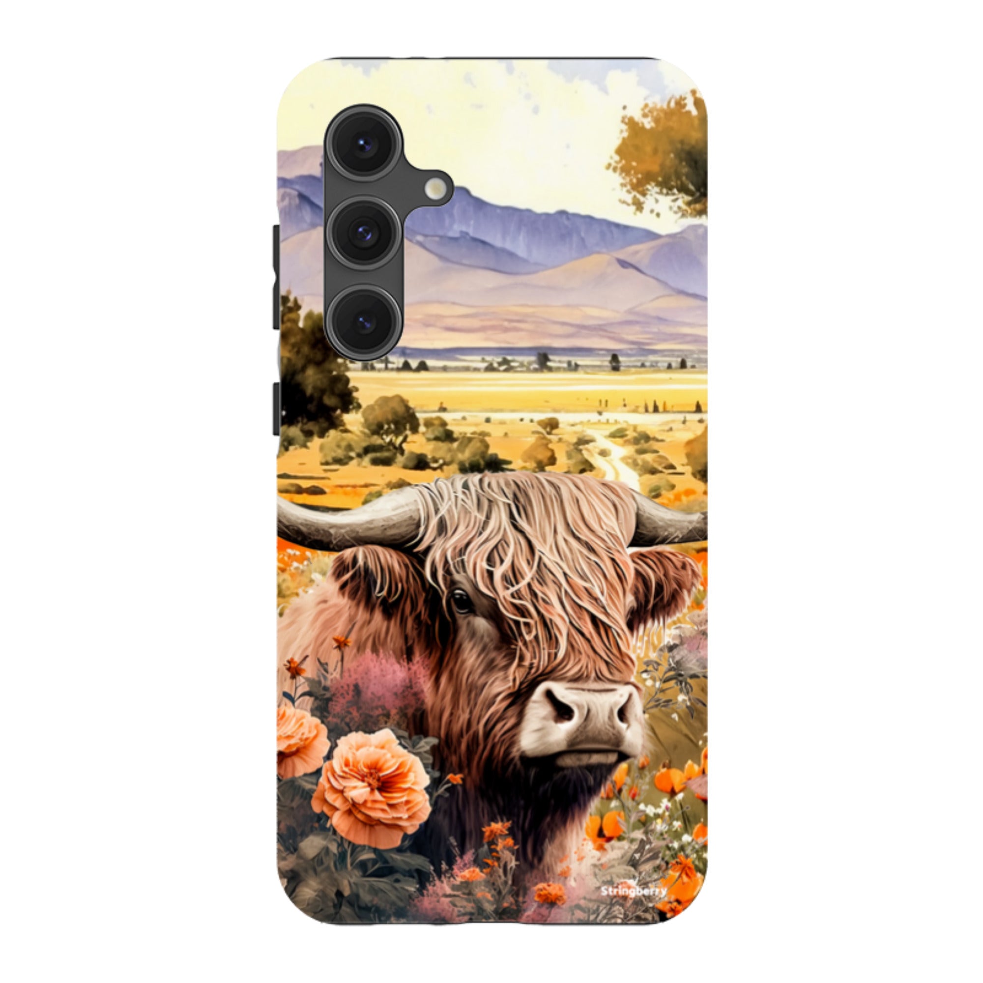Samsung Tough Case - Highland Cow III