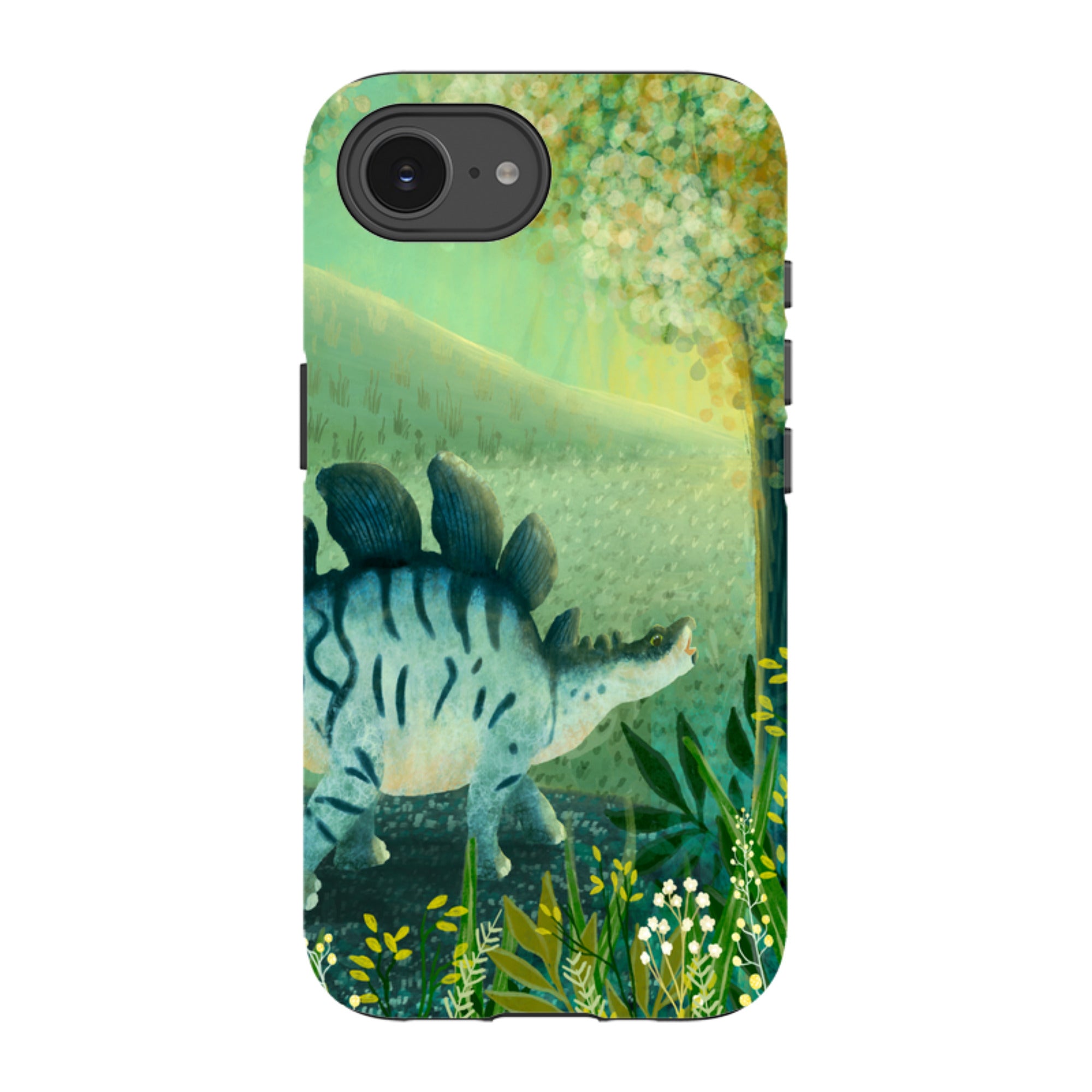 iPhone Tough Case - Dino Park By Katherine Quinn