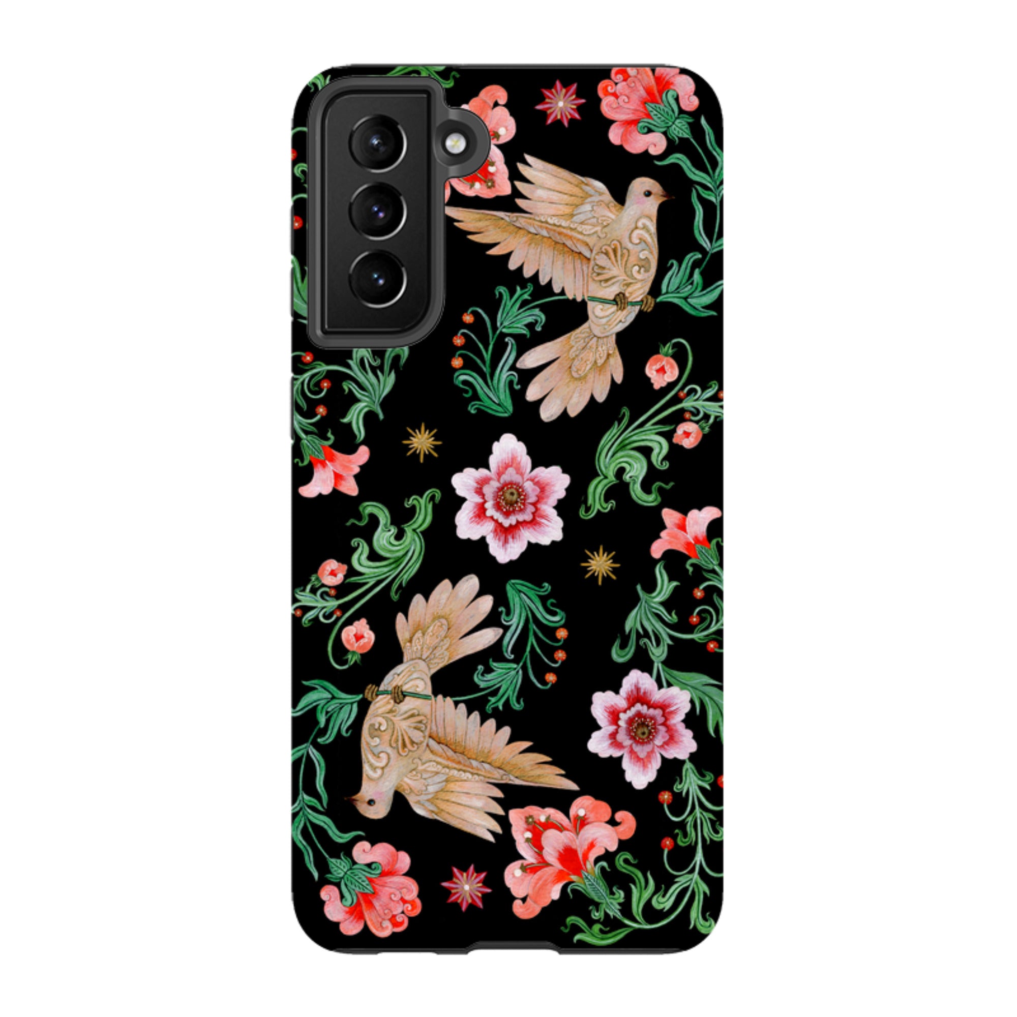 Samsung Tough  Case - Two Turtle Doves By Maria Matos