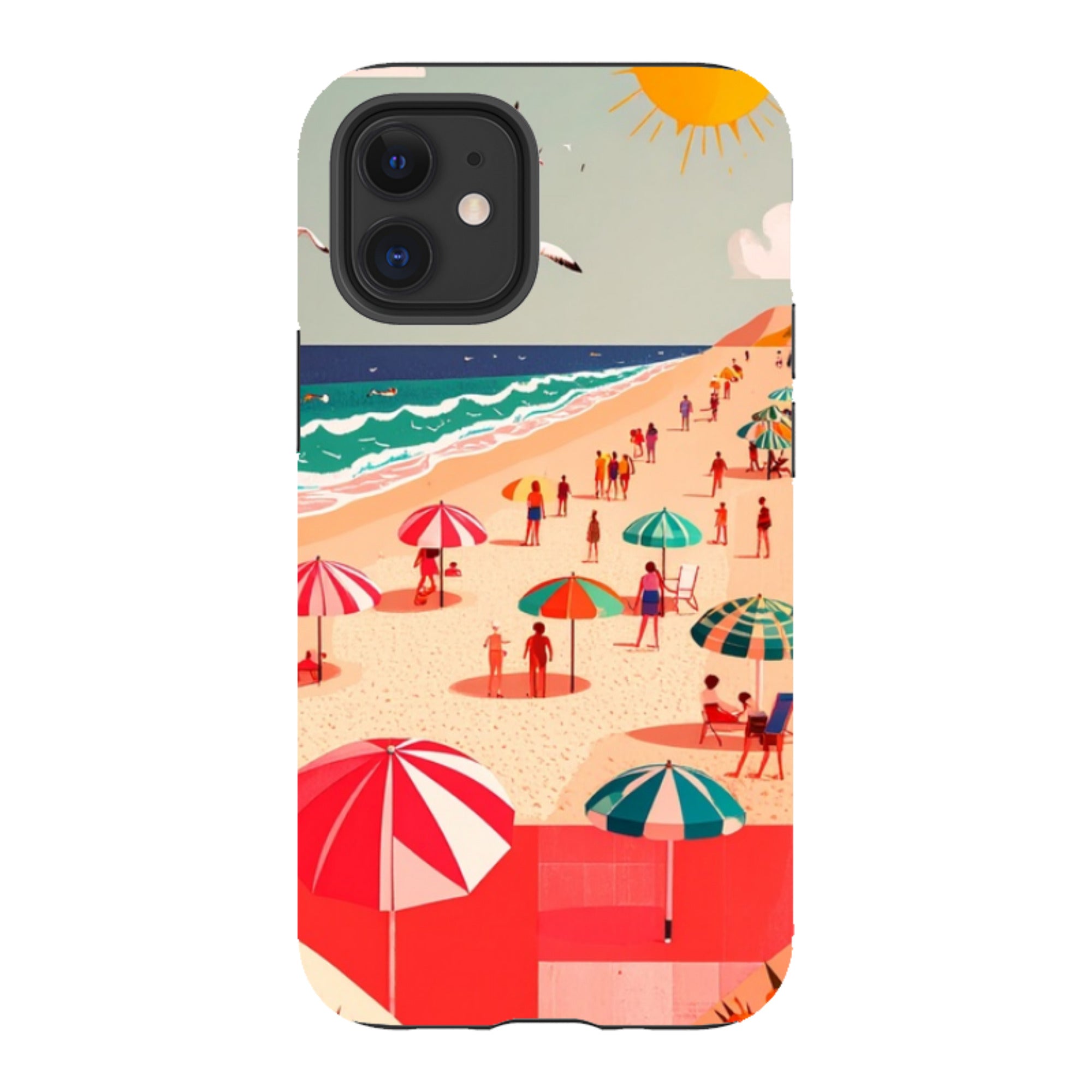 iPhone Tough Case - Mediterranean Beach