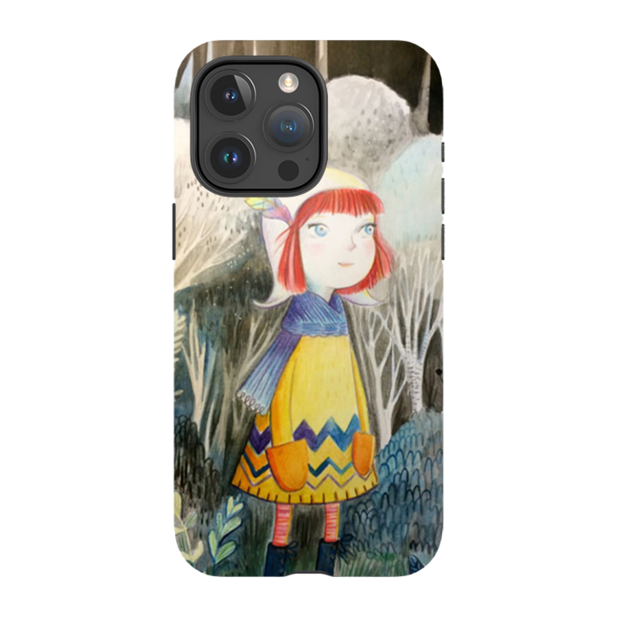 iPhone Tough Case - Honeykeys Girl By Mia Underwood