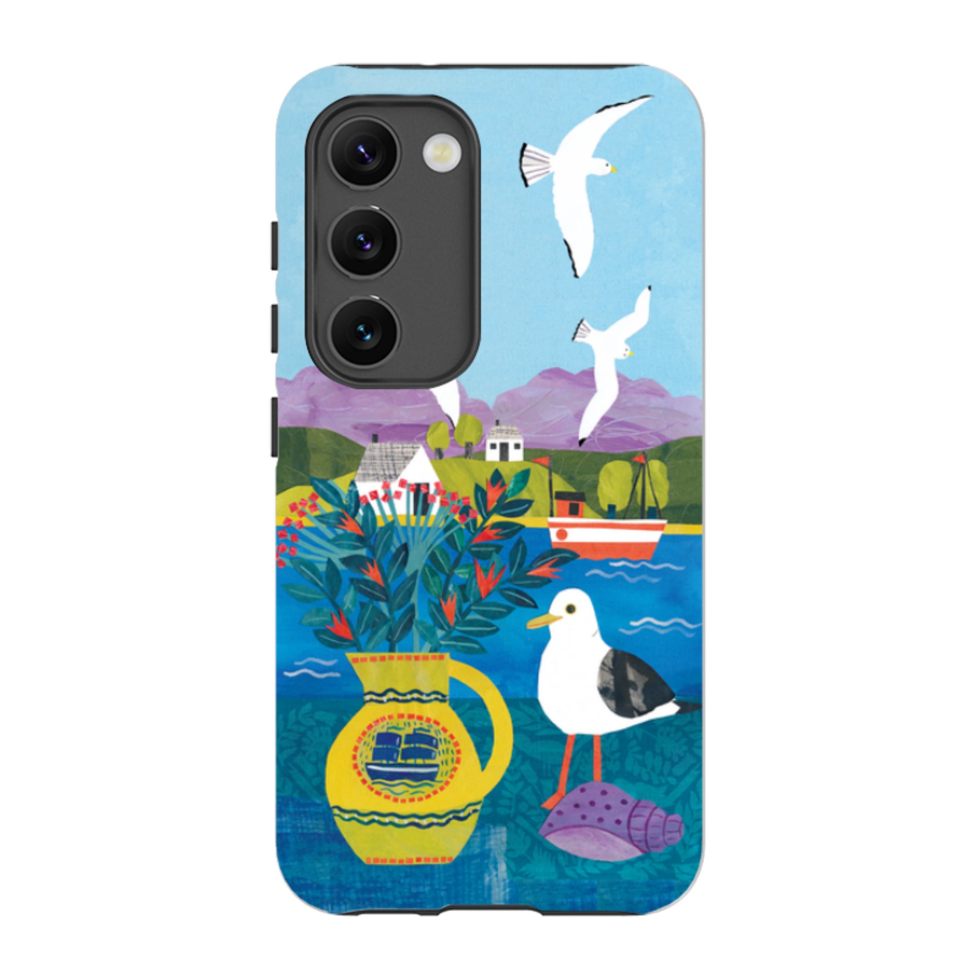 Samsung Tough  Case - Seagulls By Tracey English