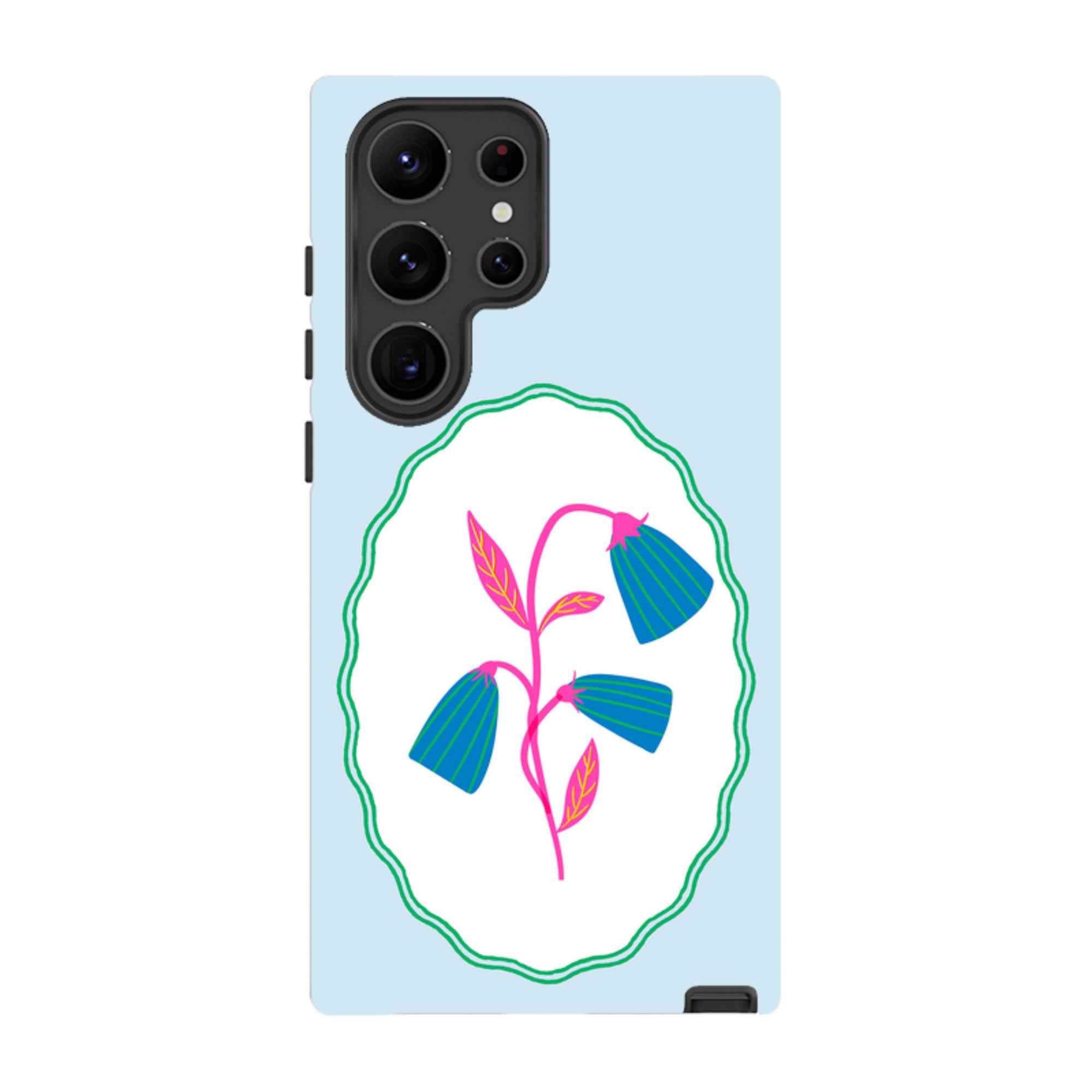 Samsung Tough Case - Floral Portrait