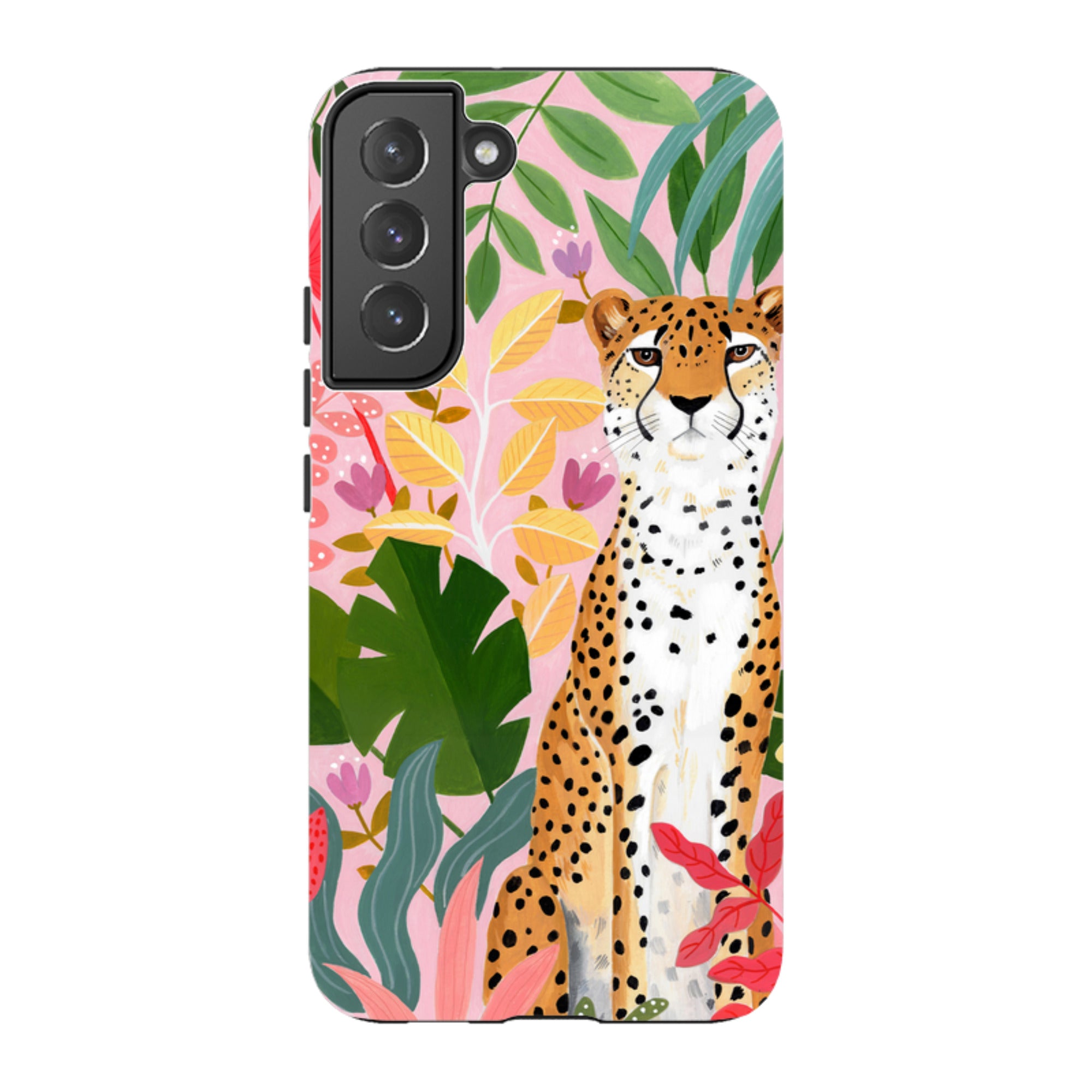 Samsung Tough Case - Cheetah Jungle By Bex Parkin