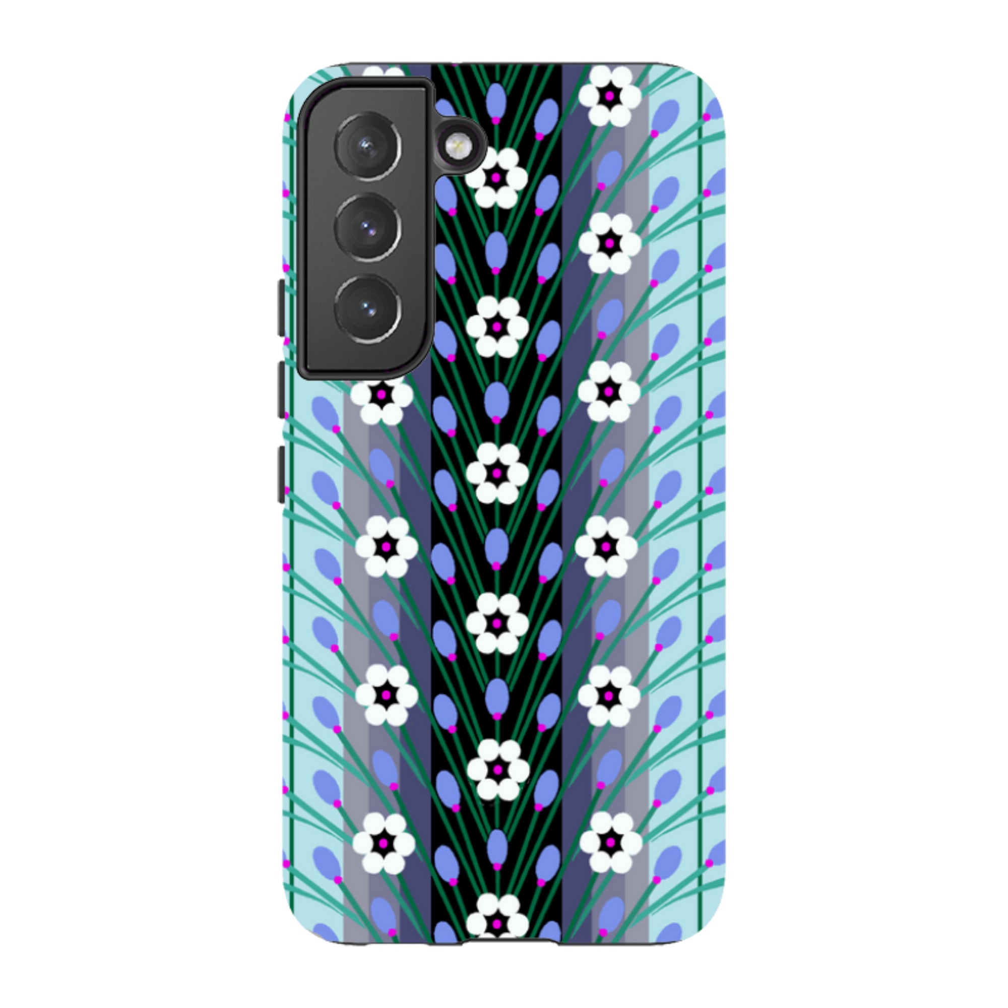 Samsung Tough  Case - Lavender Blue By Cressida Bell