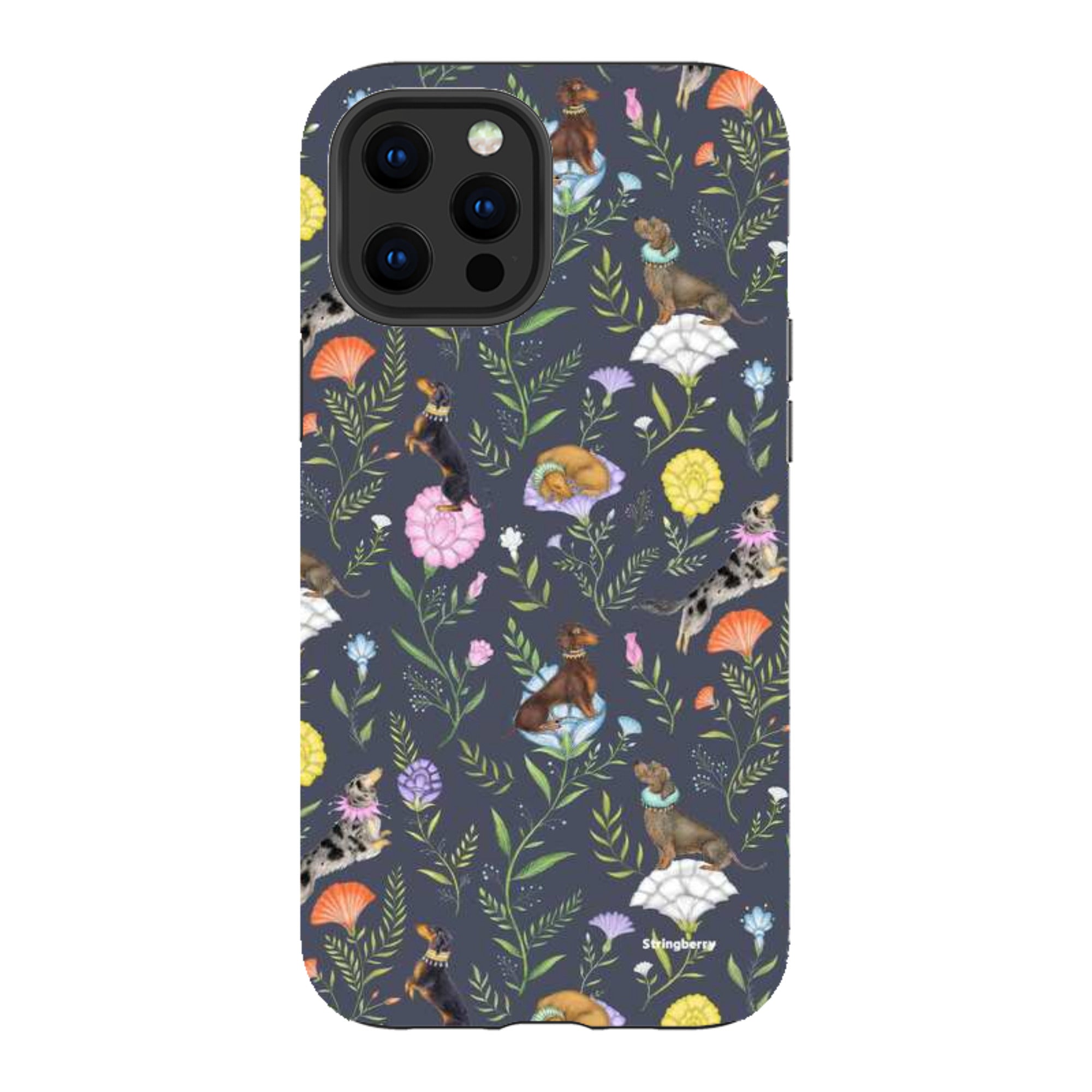 iPhone Tough Case - Doxy Day Afternoon Slate By Catherine Rowe