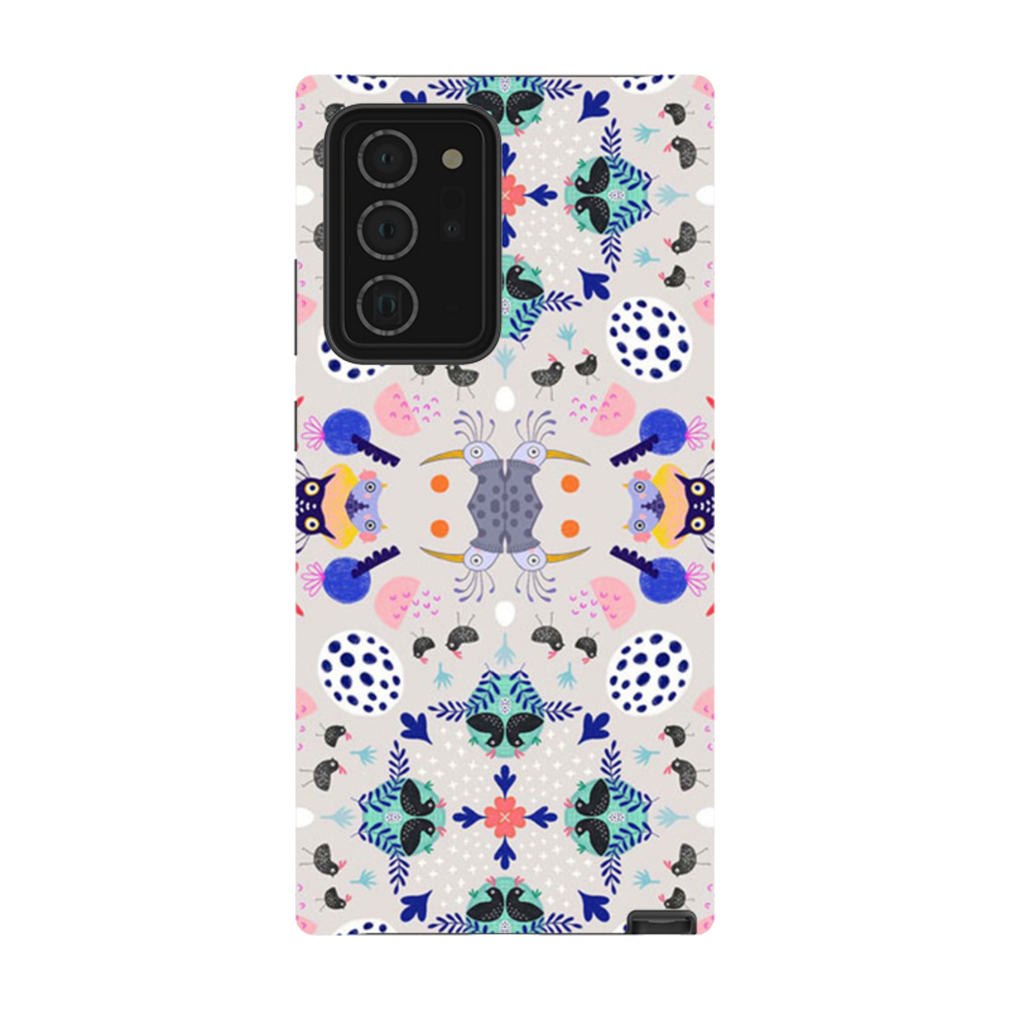 Samsung Tough Case - Crazybird Pattern By Mia Underwood