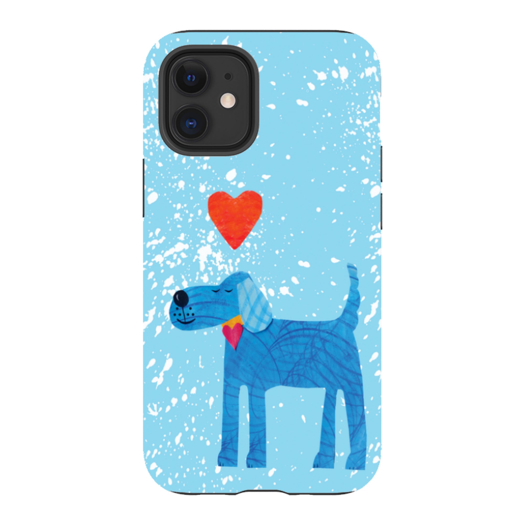 iPhone Tough Case - Blue Dog By Tracey English