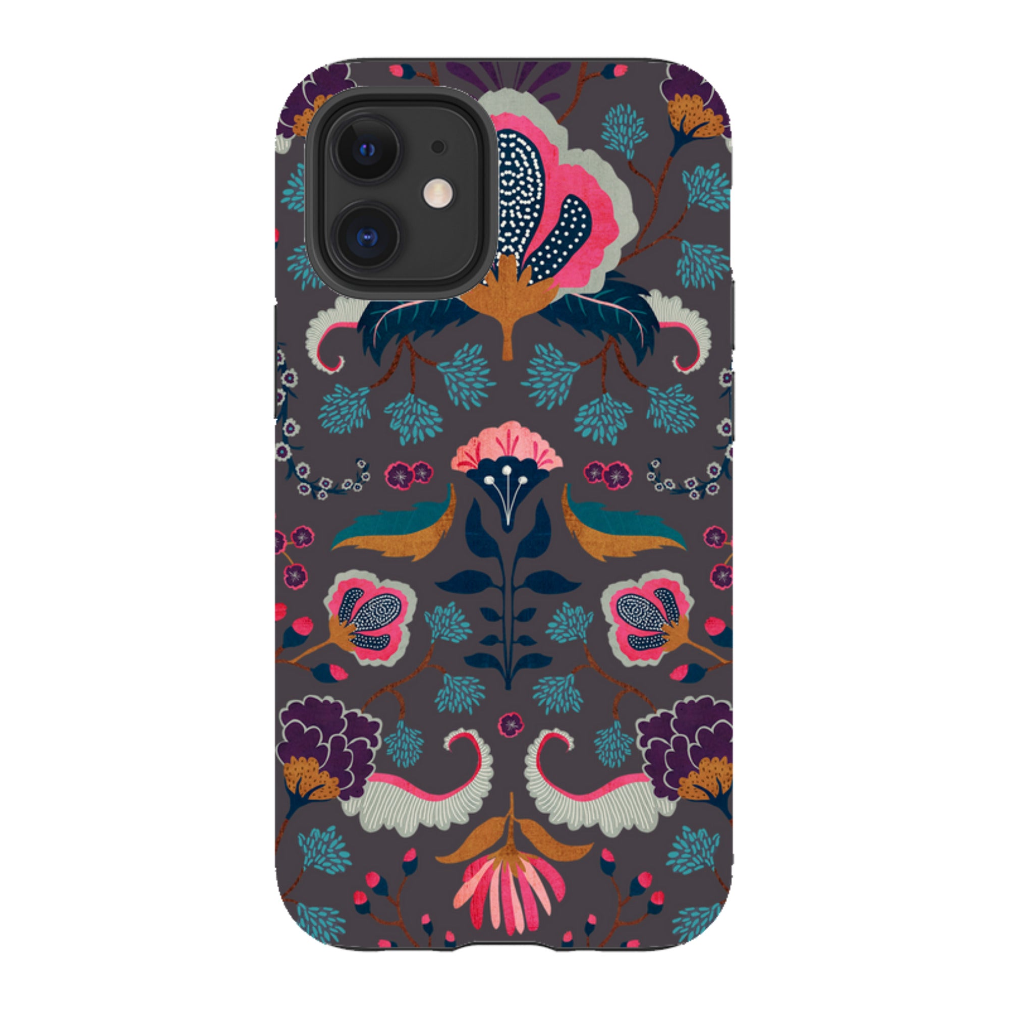 iPhone Tough Case - Folk Floral II By Katherine Quinn