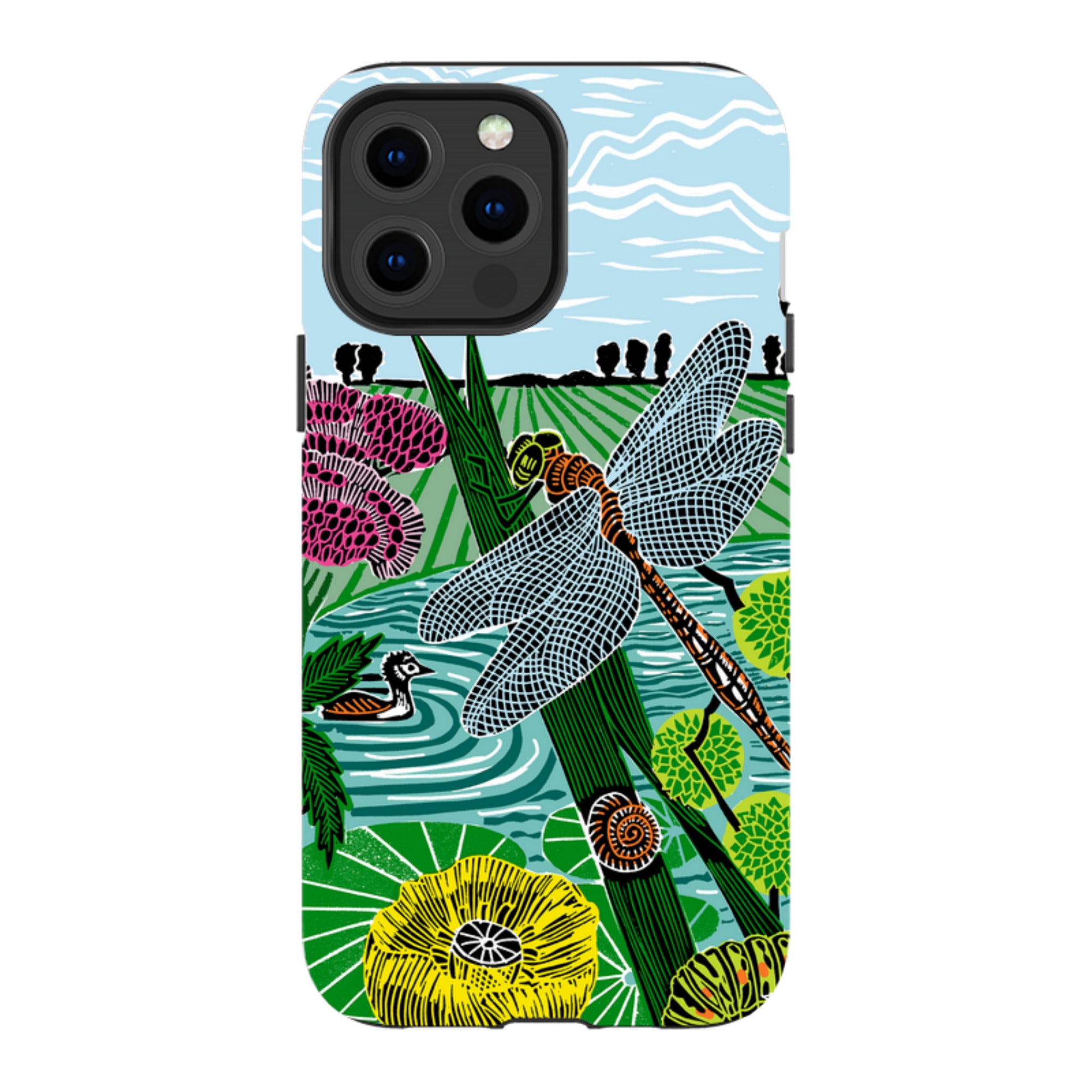 iPhone Tough Case - Pond By Kate Heiss
